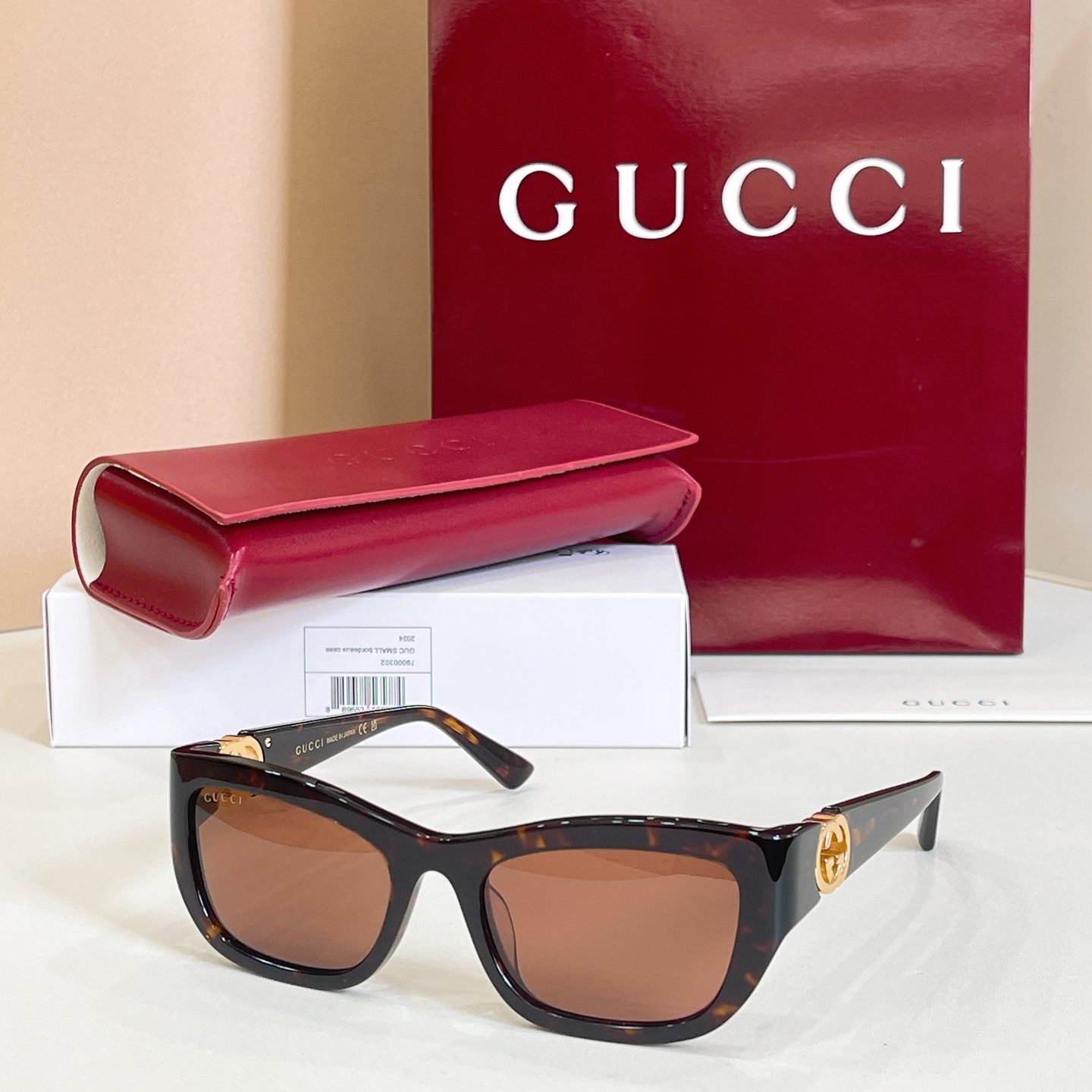 GUCCI🐝🐝🐝MODEL：GG2125O🐝🐝🐝SIZE:52口18-135🐝🐝🐝
