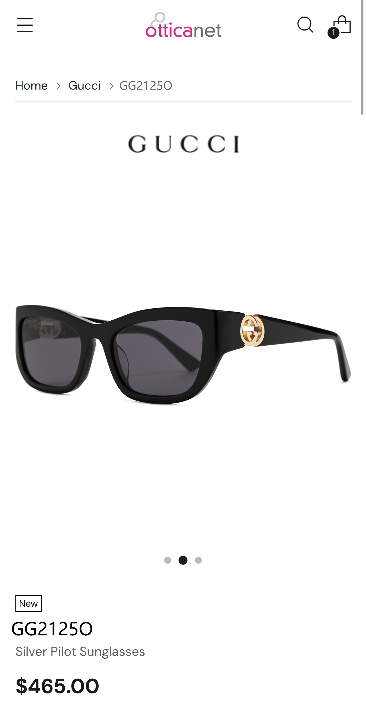 GUCCI🐝🐝🐝MODEL：GG2125O🐝🐝🐝SIZE:52口18-135🐝🐝🐝