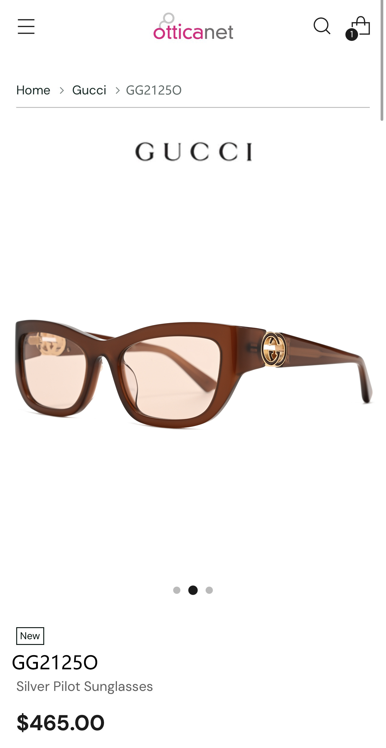 GUCCI🐝🐝🐝MODEL：GG2125O🐝🐝🐝SIZE:52口18-135🐝🐝🐝