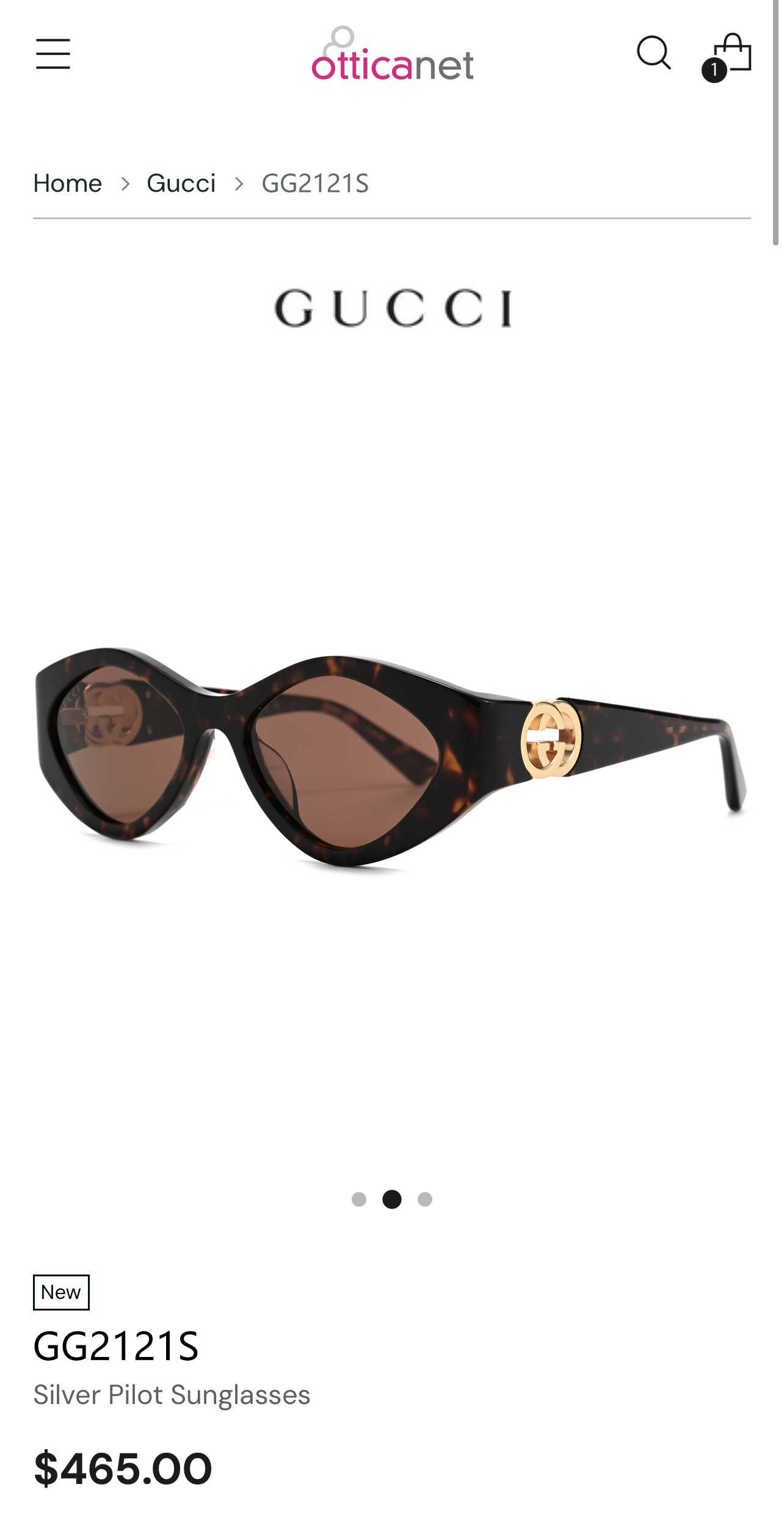 GUCCI🐝🐝🐝MODEL：GG2121S🐝🐝🐝SIZE:52口17-135🐝🐝🐝