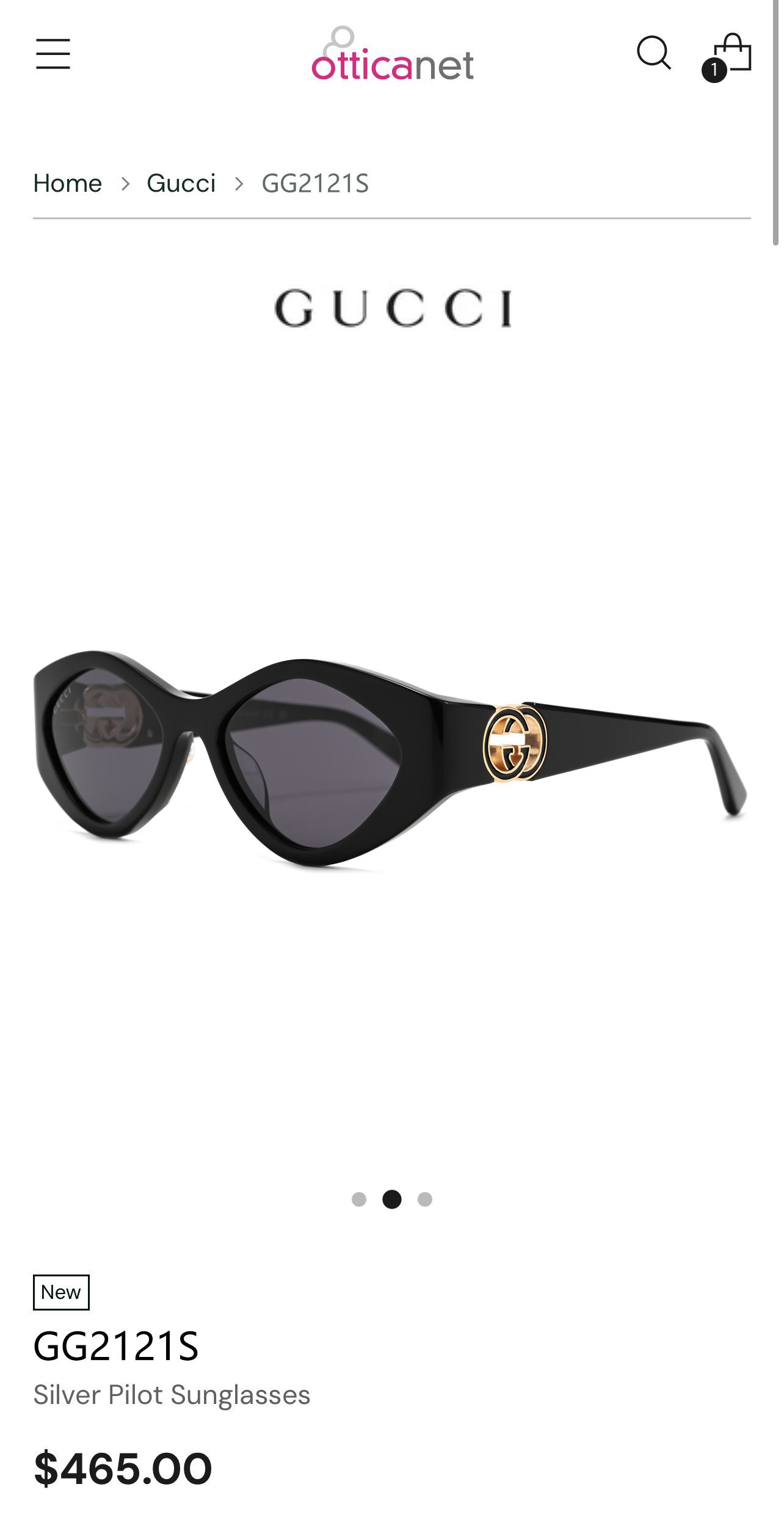 GUCCI🐝🐝🐝MODEL：GG2121S🐝🐝🐝SIZE:52口17-135🐝🐝🐝