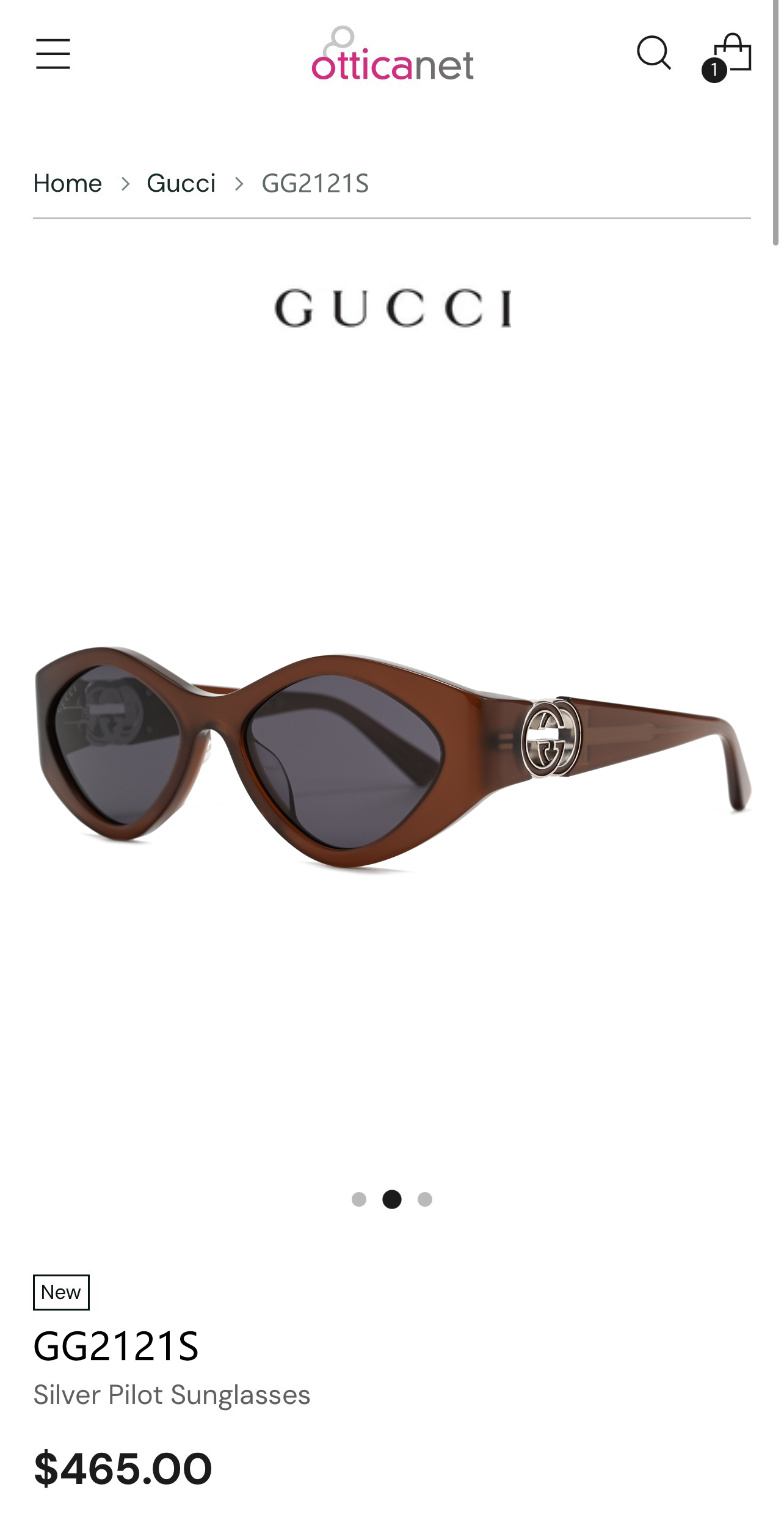 GUCCI🐝🐝🐝MODEL：GG2121S🐝🐝🐝SIZE:52口17-135🐝🐝🐝