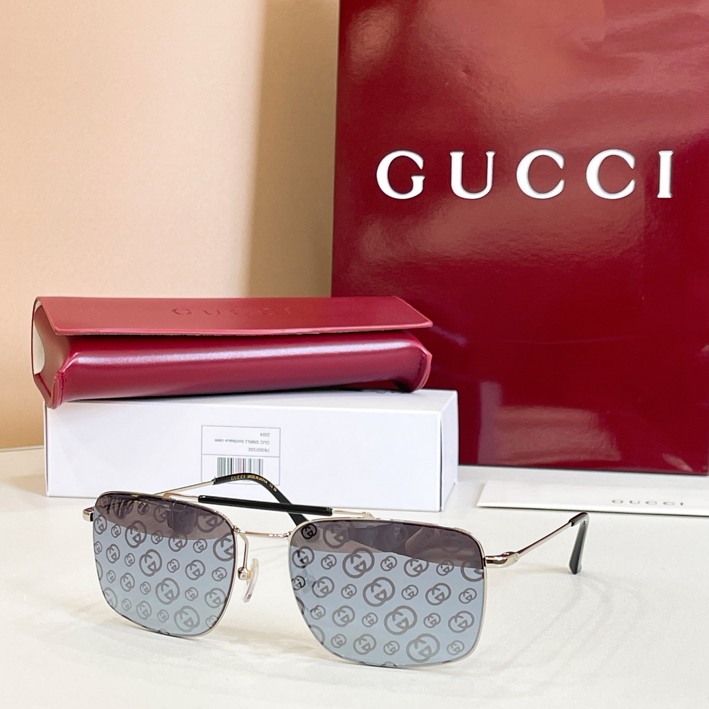 GUCCI🐝🐝🐝MODEL：GG2256SA 🐝🐝🐝SIZE:59口18-145🐝🐝🐝