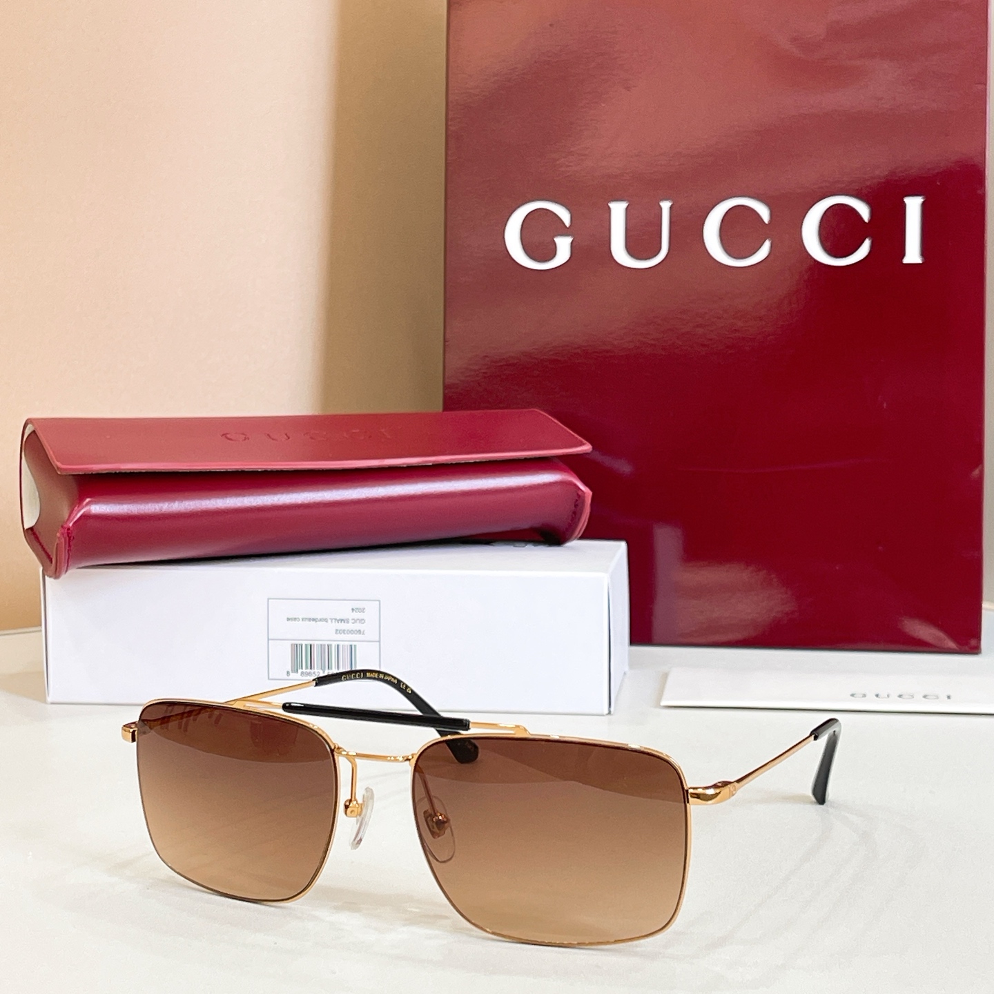 GUCCI🐝🐝🐝MODEL：GG2256SA 🐝🐝🐝SIZE:59口18-145🐝🐝🐝