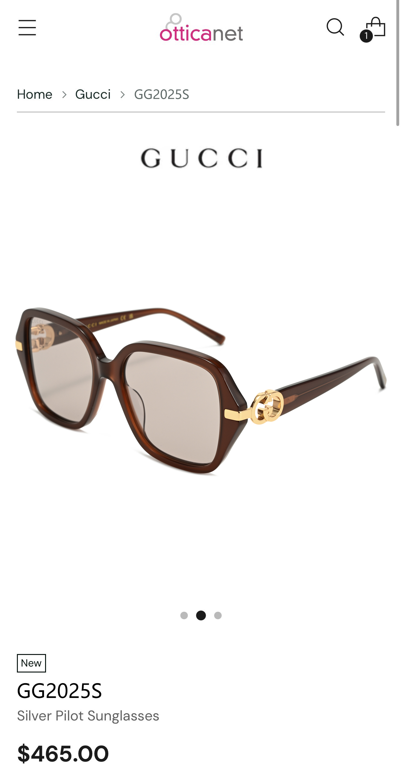 GUCCI🐝🐝🐝MODEL：GG2025S 🐝🐝🐝SIZE:57口17-145🐝🐝🐝