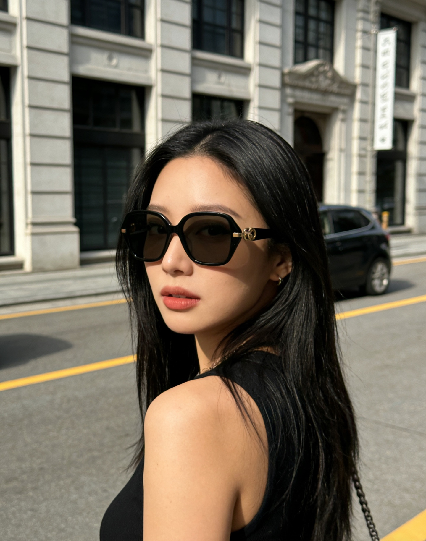 GUCCI🐝🐝🐝MODEL：GG2025S 🐝🐝🐝SIZE:57口17-145🐝🐝🐝