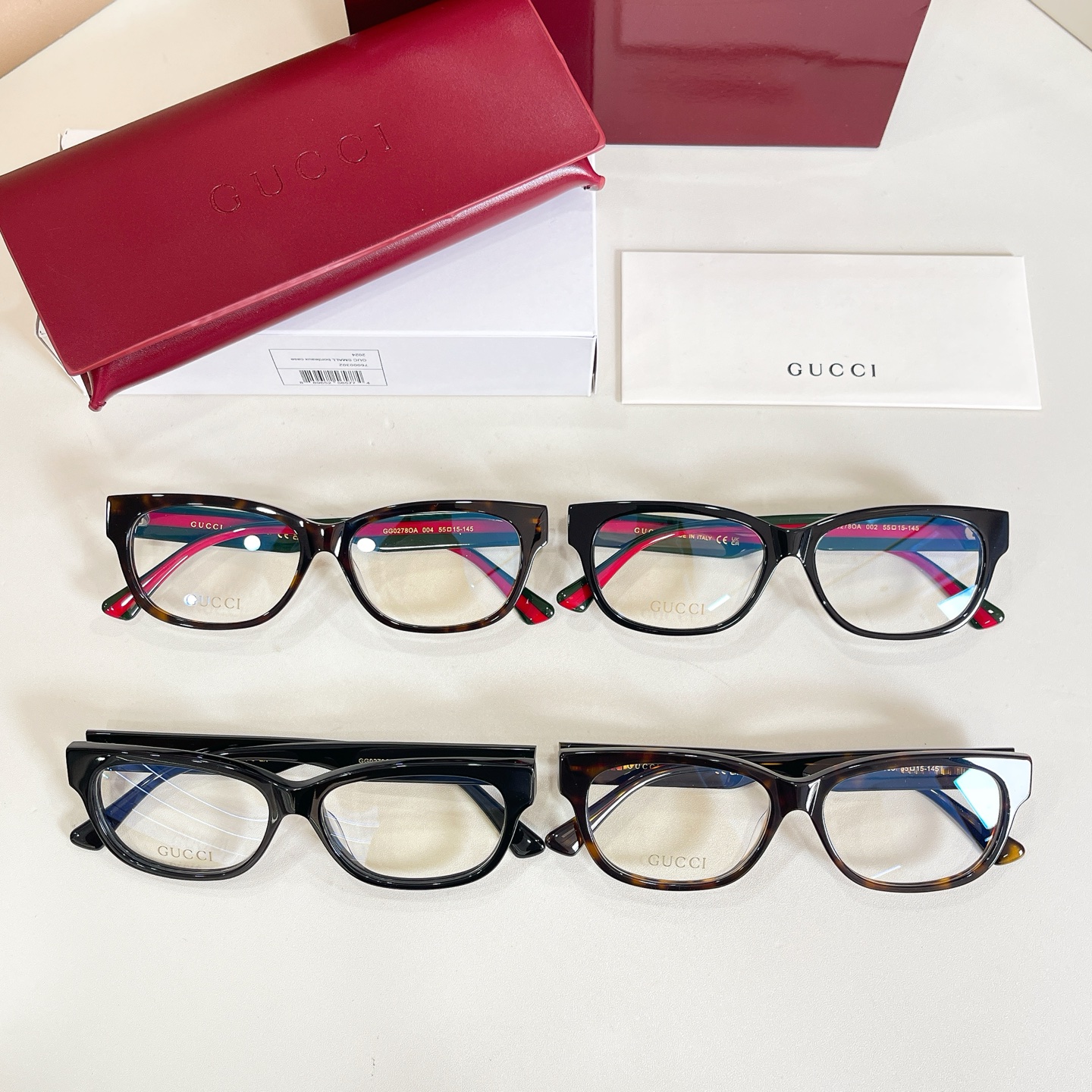 GUCCI🐝🐝🐝MODEL：GG0278OA🐝🐝🐝SIZE:55口15-145🐝🐝🐝