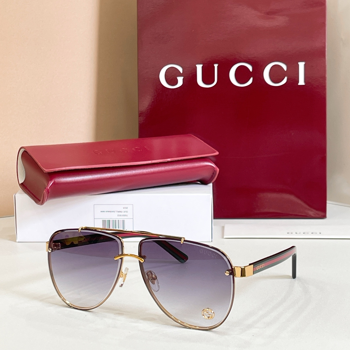 GUCCI🐝🐝🐝MODEL：GG1418S🐝🐝🐝SIZE:64口12-145🐝🐝🐝
