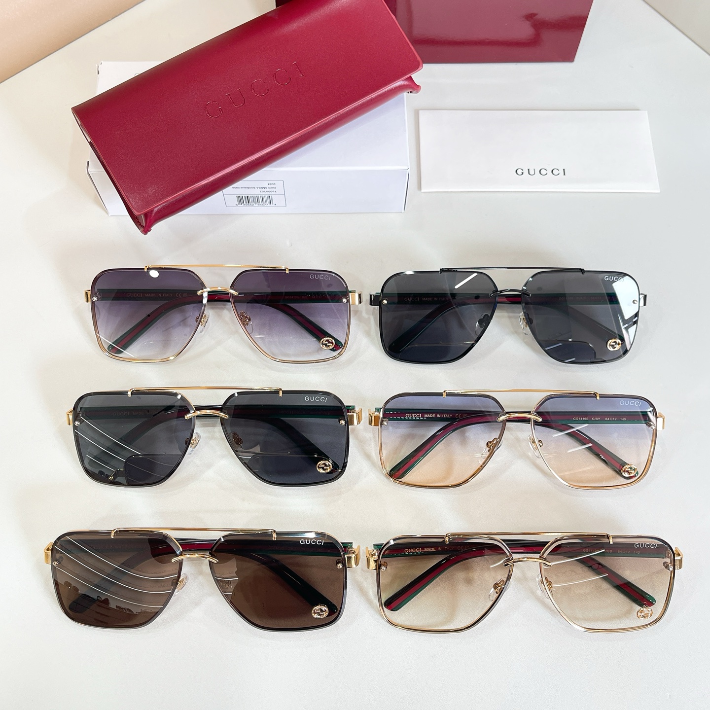 GUCCI🐝🐝🐝MODEL：GG1419S🐝🐝🐝SIZE:64口12-145🐝🐝🐝