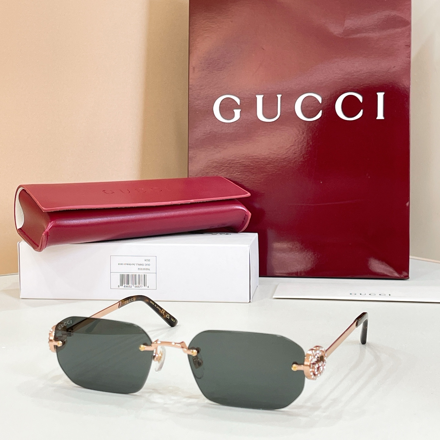 GUCCI🐝🐝🐝MODEL：GG2228S🐝🐝🐝SIZE:57口18-135🐝🐝🐝