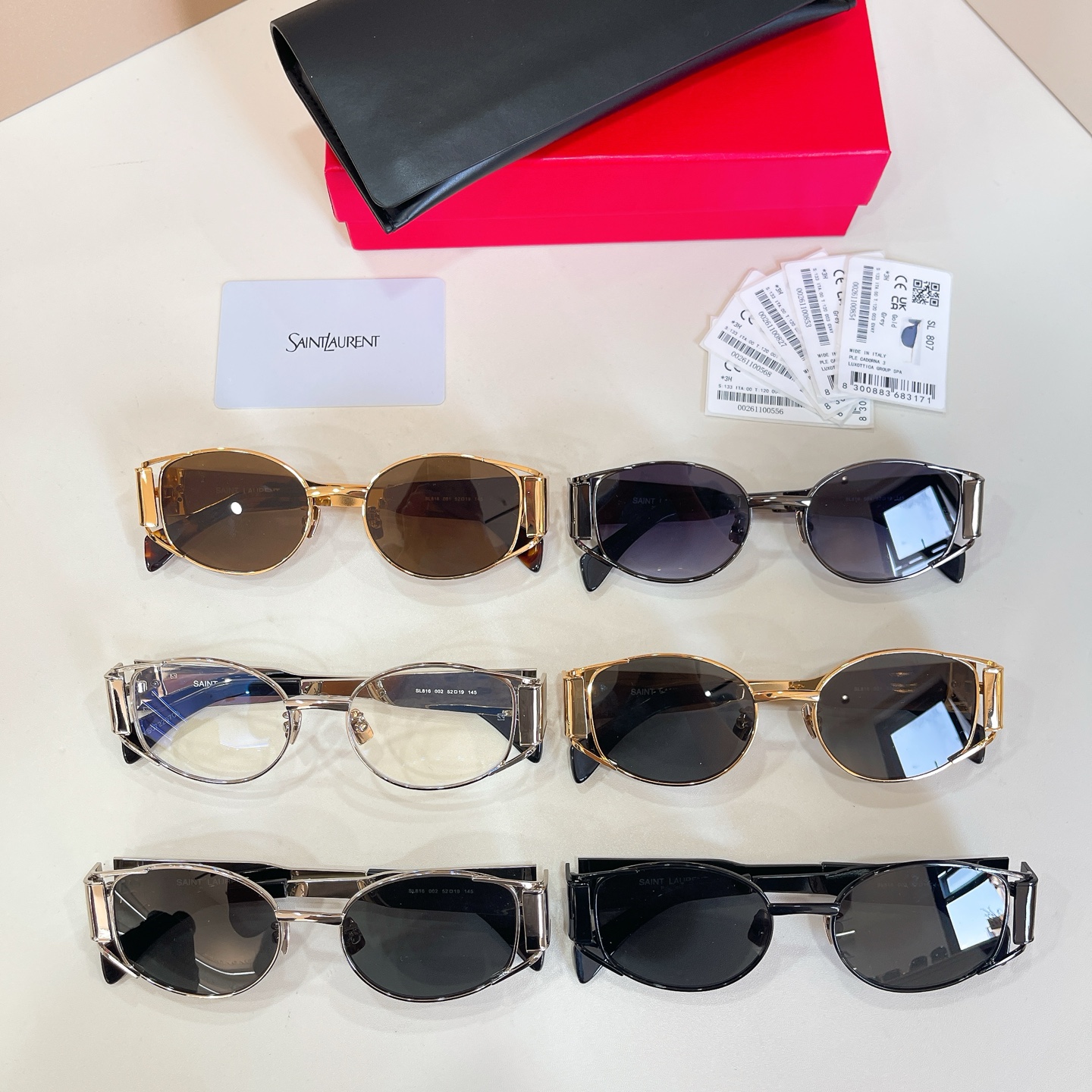 SAINT LAUREN*💫💫💫MODEL：SL816💫💫💫SIZE：52口19-145💫💫💫