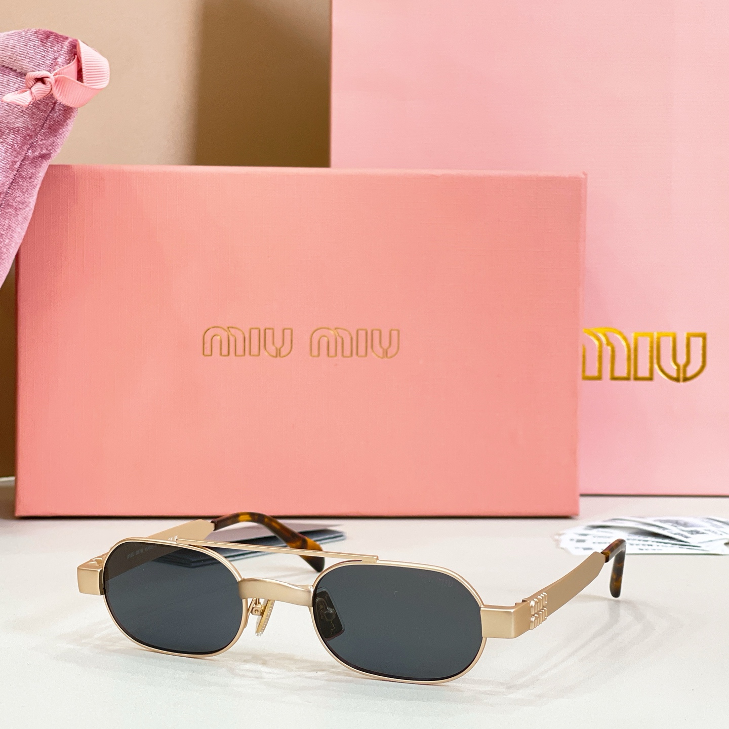 MIU M*🎀🎀🎀MODEL:MU B52S🎀🎀🎀SIZE：52口21-135🎀🎀🎀磨砂电镀～～