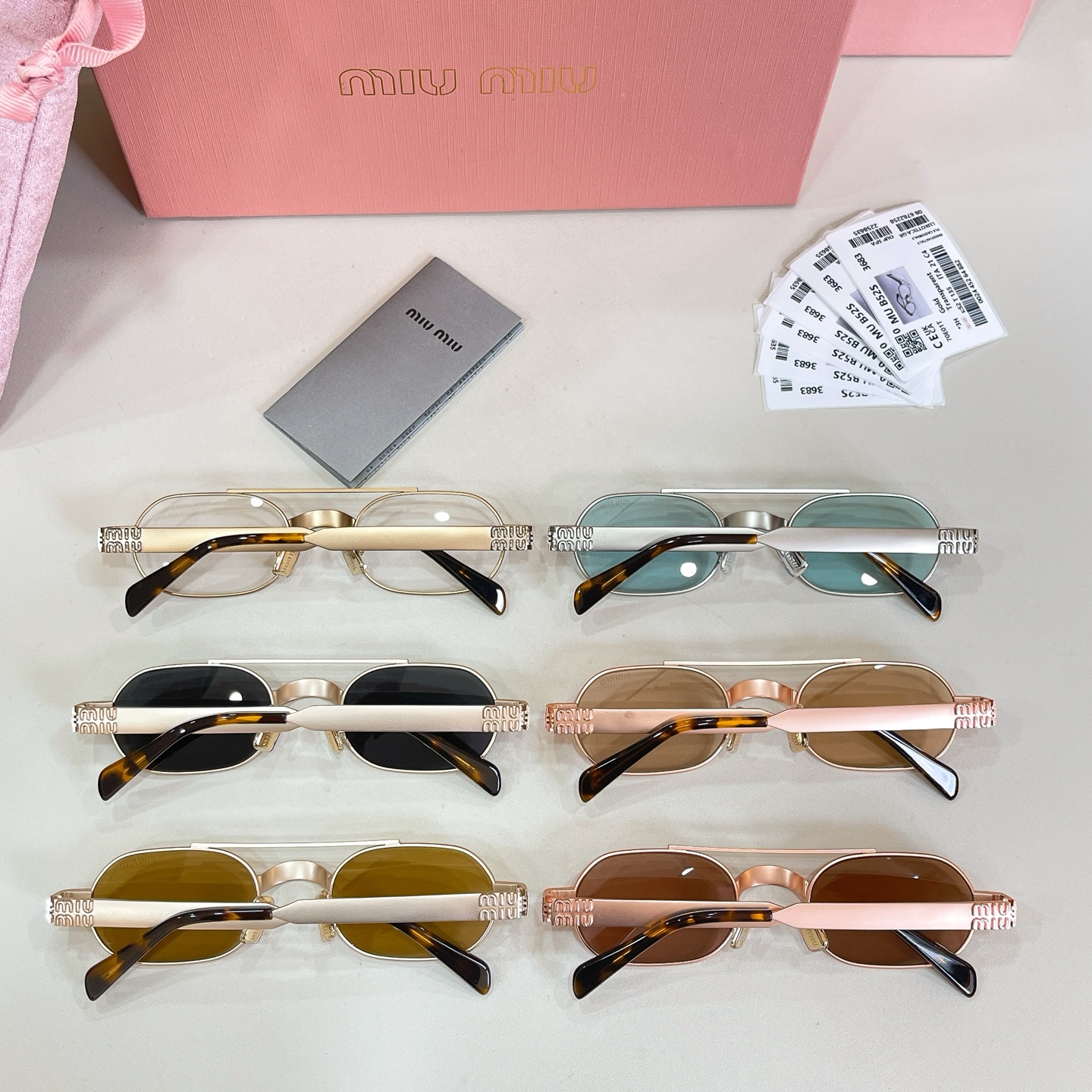 MIU M*🎀🎀🎀MODEL:MU B52S🎀🎀🎀SIZE：52口21-135🎀🎀🎀磨砂电镀～～