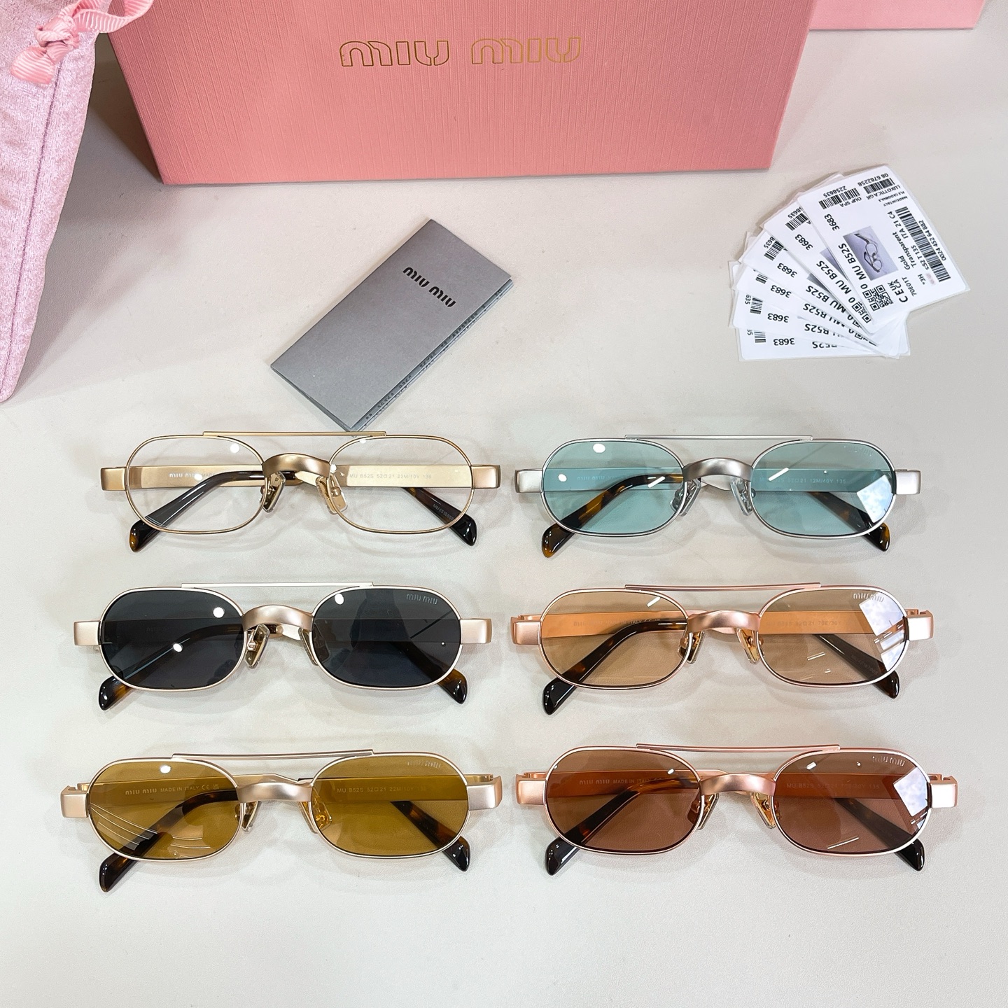 MIU M*🎀🎀🎀MODEL:MU B52S🎀🎀🎀SIZE：52口21-135🎀🎀🎀磨砂电镀～～