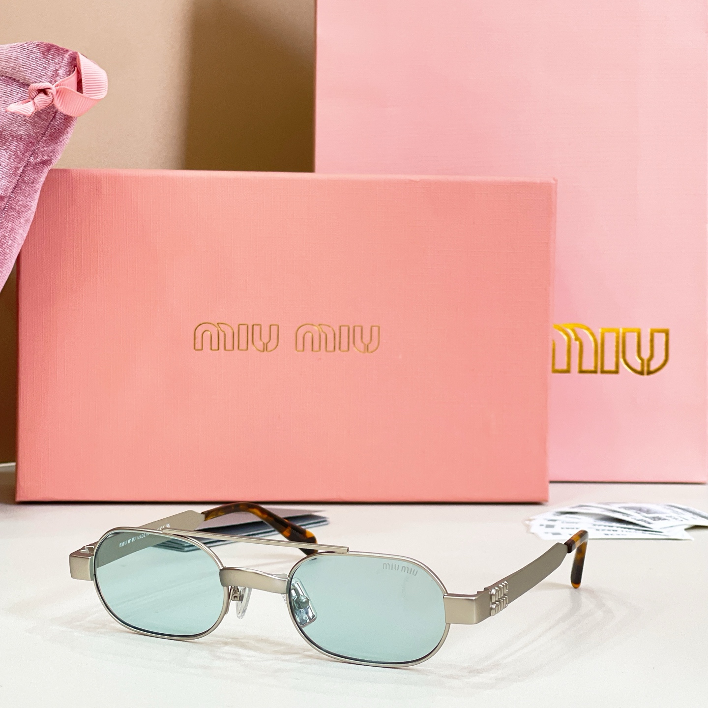 MIU M*🎀🎀🎀MODEL:MU B52S🎀🎀🎀SIZE：52口21-135🎀🎀🎀磨砂电镀～～
