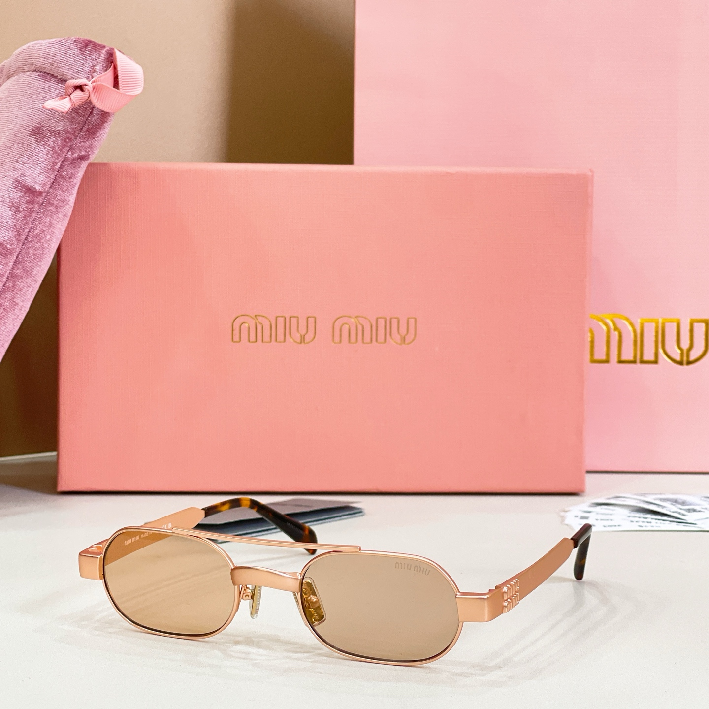 MIU M*🎀🎀🎀MODEL:MU B52S🎀🎀🎀SIZE：52口21-135🎀🎀🎀磨砂电镀～～