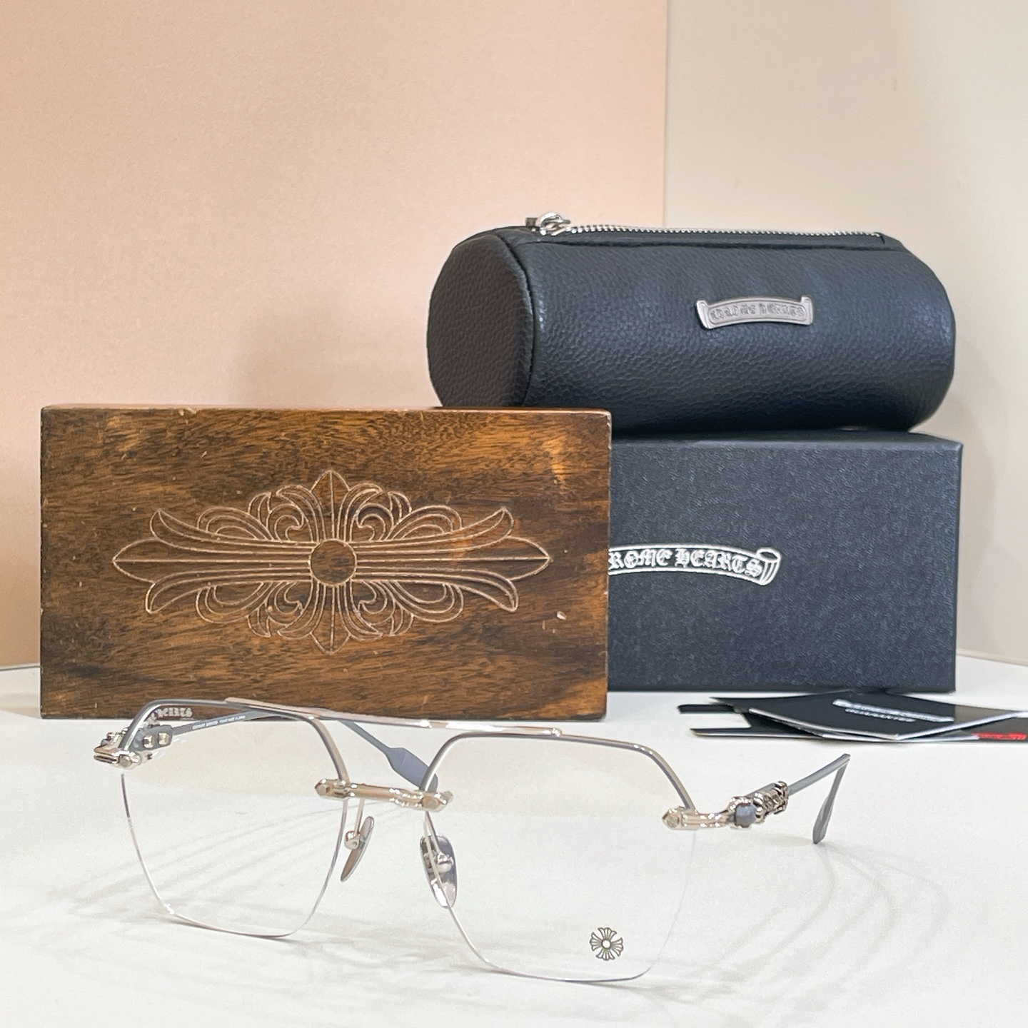 ChromeHeart*⚜️⚜️⚜️MODEL:FLUID⚜️⚜️⚜️SIZE：58口18-147⚜️⚜