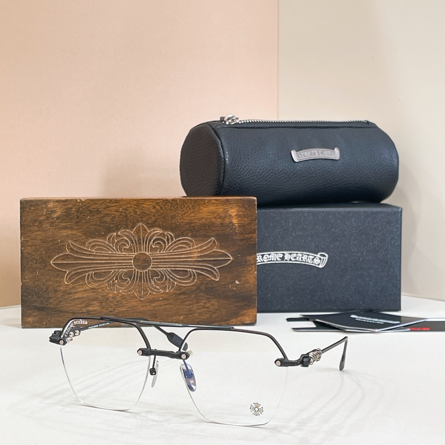 ChromeHeart*⚜️⚜️⚜️MODEL:FLUID⚜️⚜️⚜️SIZE：58口18-147⚜️⚜