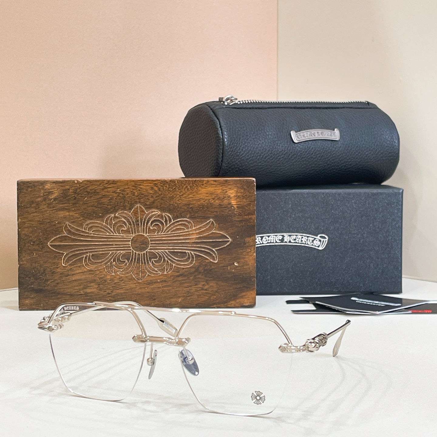 ChromeHeart*⚜️⚜️⚜️MODEL:FLUID⚜️⚜️⚜️SIZE：58口18-147⚜️⚜