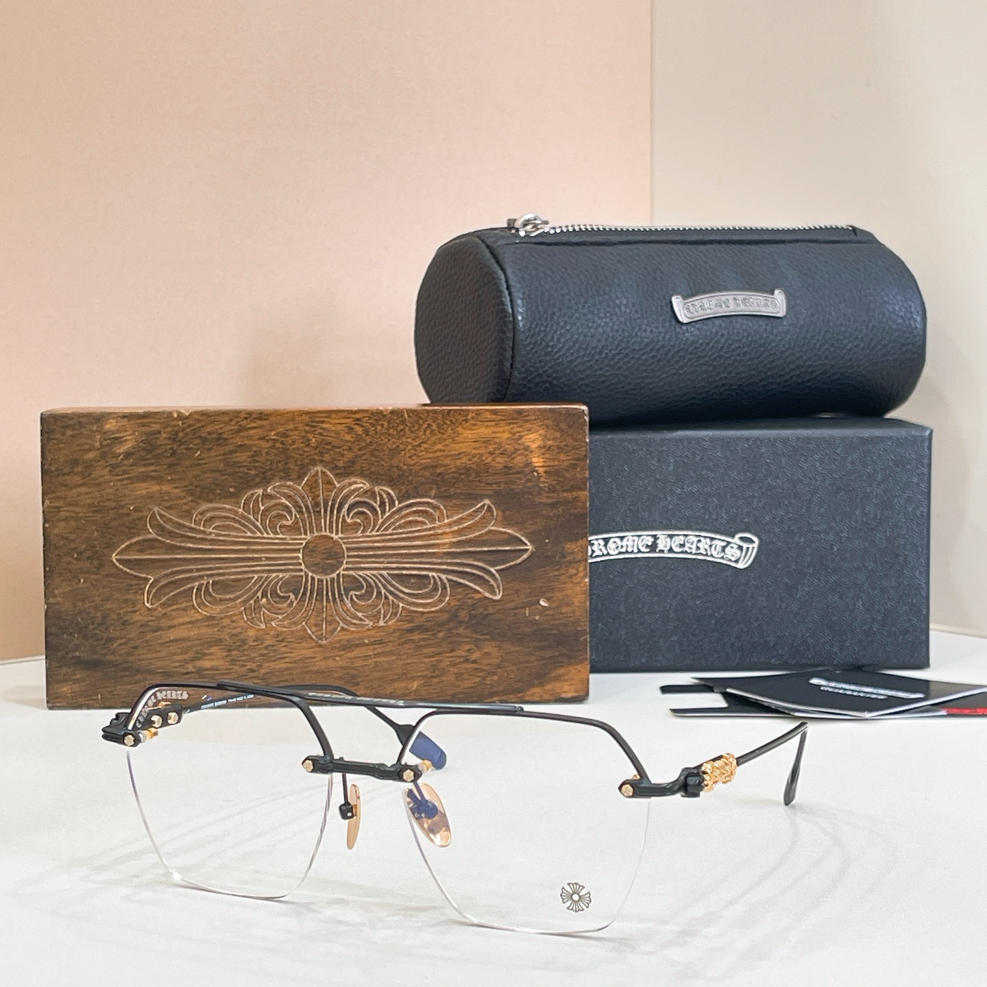 ChromeHeart*⚜️⚜️⚜️MODEL:FLUID⚜️⚜️⚜️SIZE：58口18-147⚜️⚜