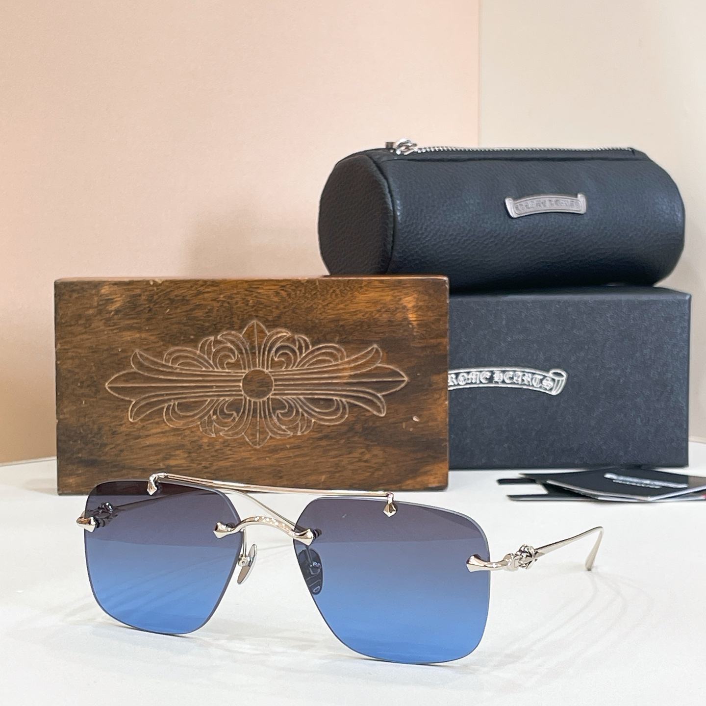 ChromeHeart*⚜️⚜️⚜️MODEL:CH8185⚜️⚜️⚜️SIZE：59口16-154⚜️