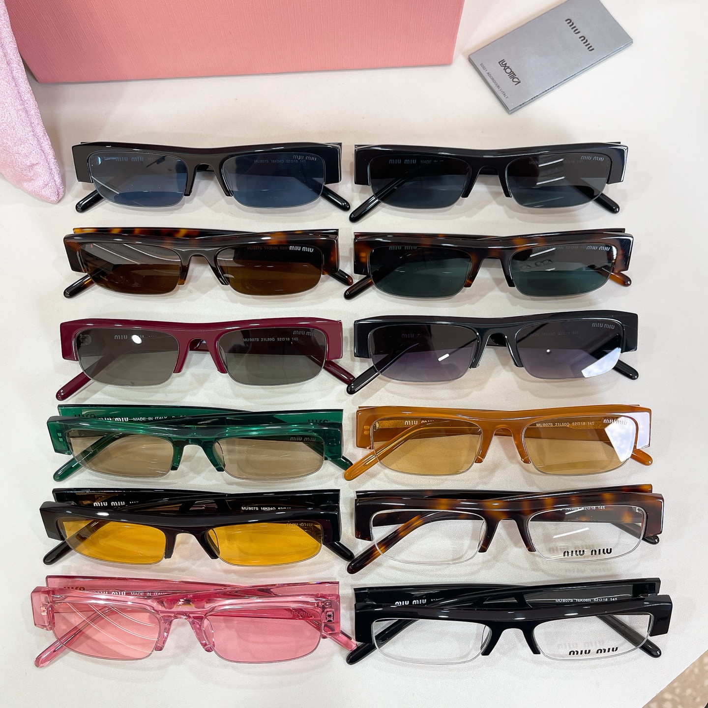 MIUMI*🎀🎀🎀MODEL：MU B07S🎀🎀🎀SIZE：52口17-145 🎀🎀🎀