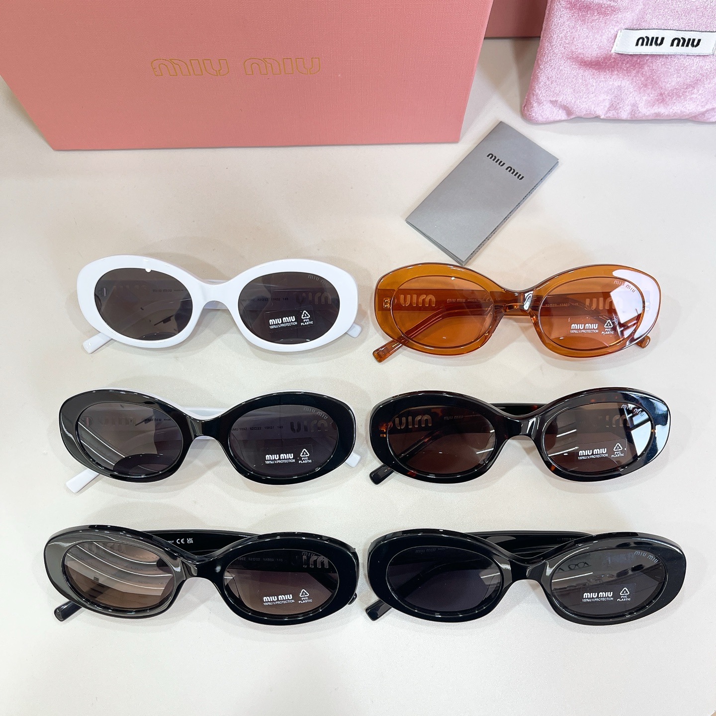 MIUMI*🎀🎀🎀MODEL：SMU 109Z🎀🎀🎀SIZE：52口22-145 🎀🎀🎀