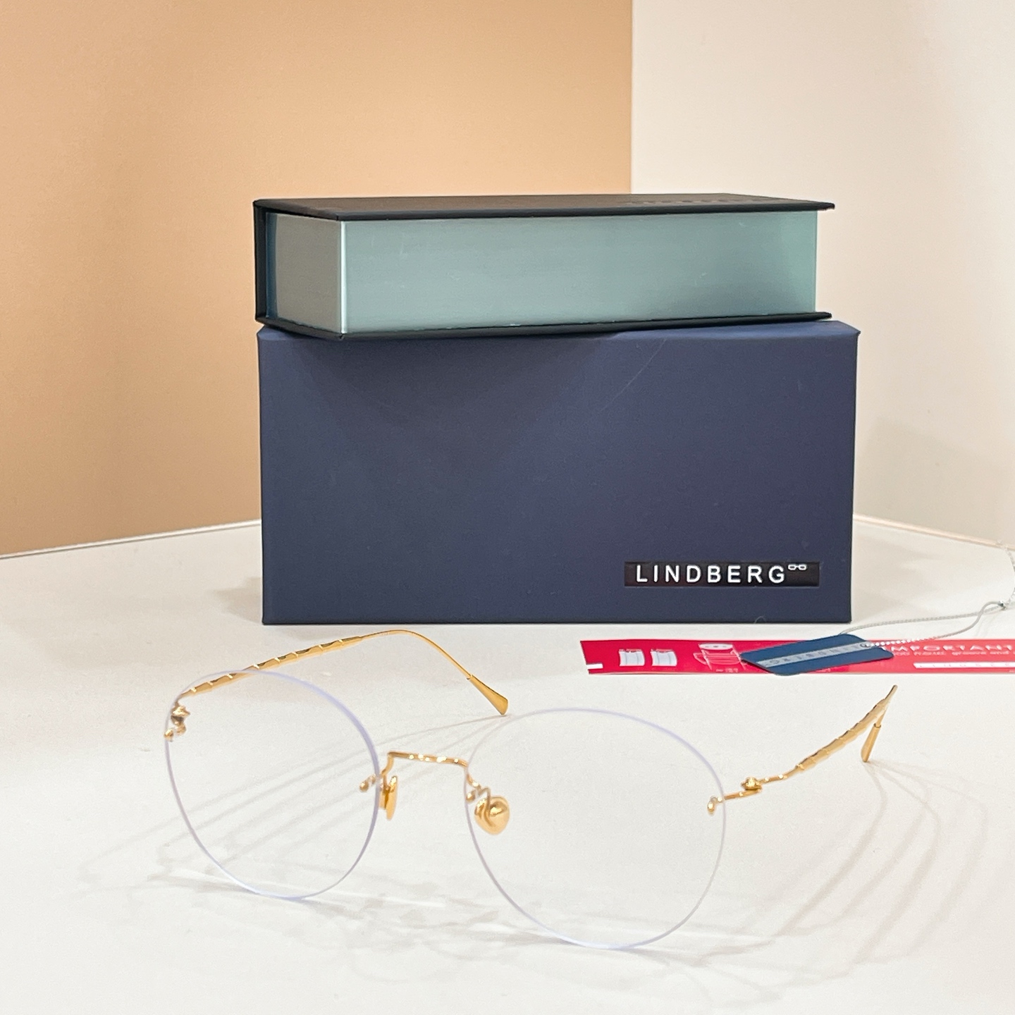 LINDBER*🌟🌟🌟MODEL：2384🌟🌟🌟SIZE：51口18-148🌟🌟🌟18K金～～高版本～～