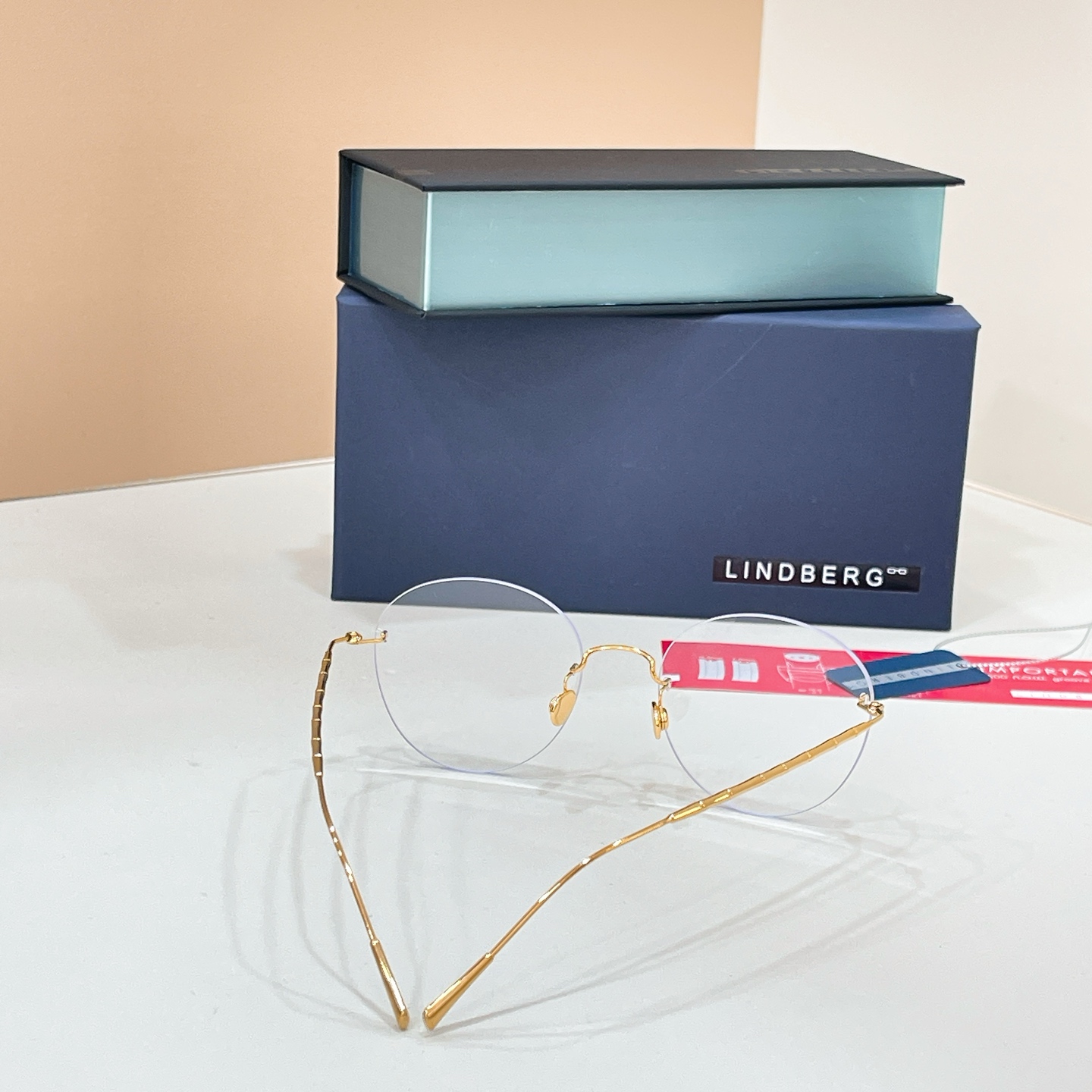 LINDBER*🌟🌟🌟MODEL：2384🌟🌟🌟SIZE：51口18-148🌟🌟🌟18K金～～高版本～～