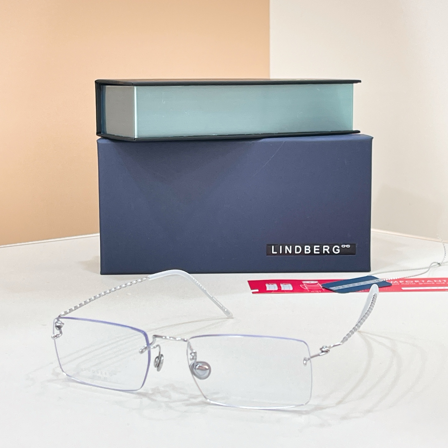 LINDBER*🌟🌟🌟MODEL：2128🌟🌟🌟SIZE：50口17🌟🌟🌟18K金～～高版本～～