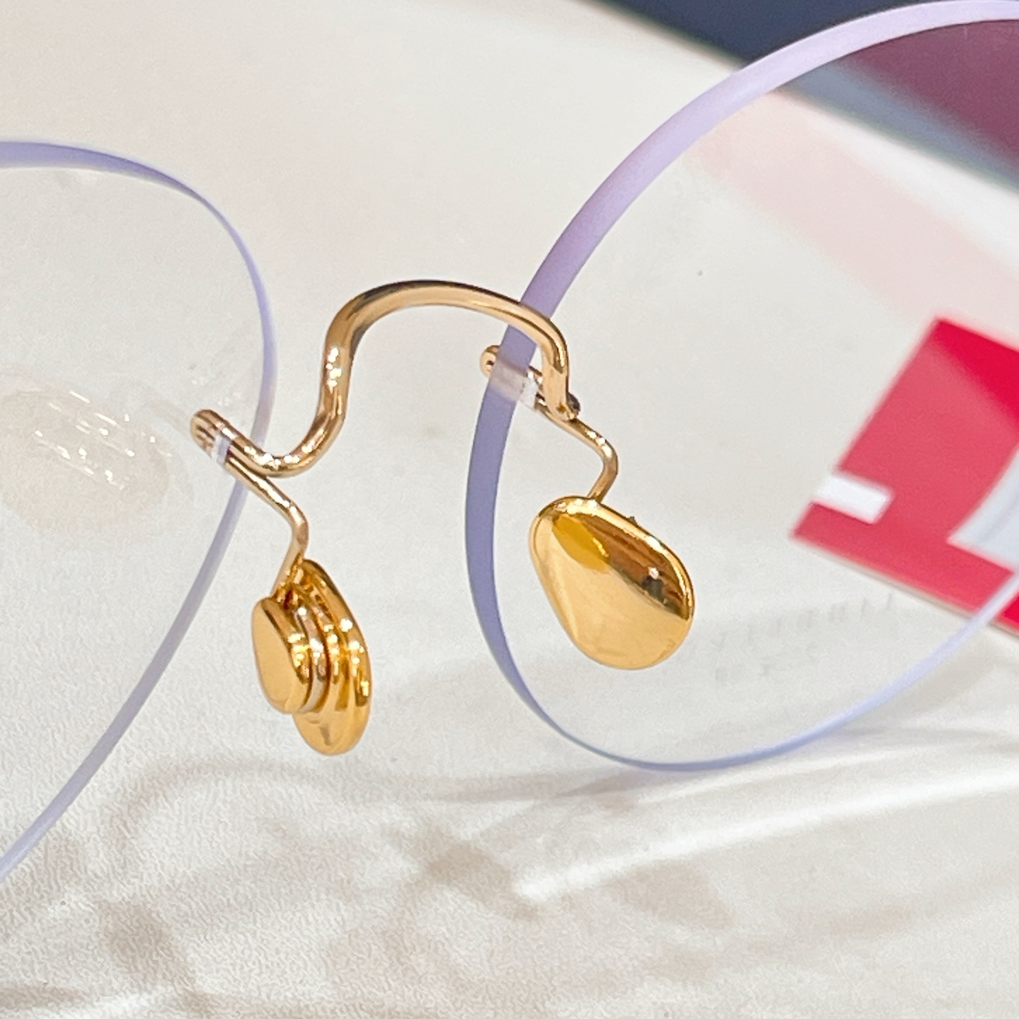 LINDBER*🌟🌟🌟MODEL：2532🌟🌟🌟SIZE：55口18-145🌟🌟🌟18K金～～高版本～～