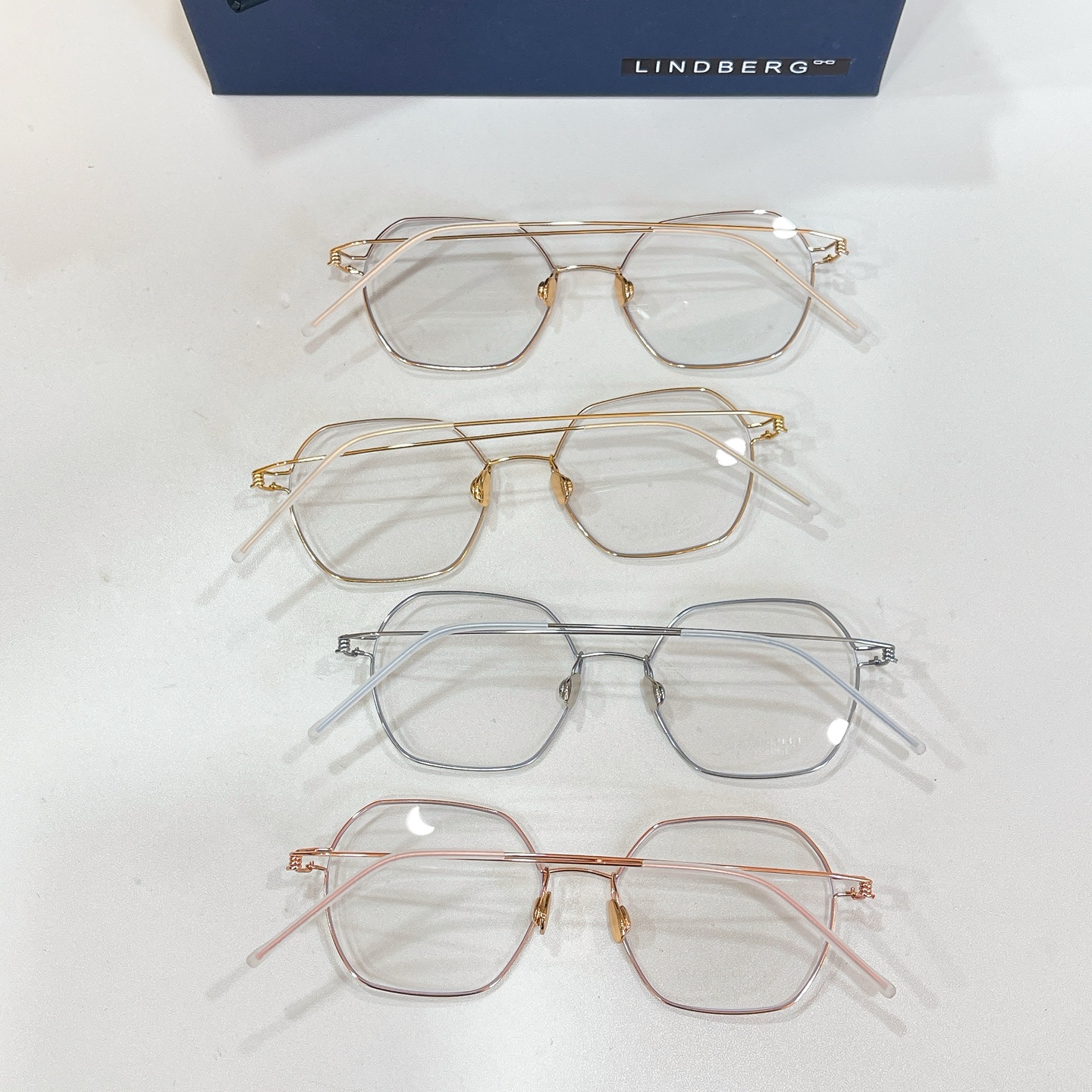 LINDBER*🌟🌟🌟MODEL：RICHELLE🌟🌟🌟SIZE：50口17-145🌟🌟🌟18K金～～高