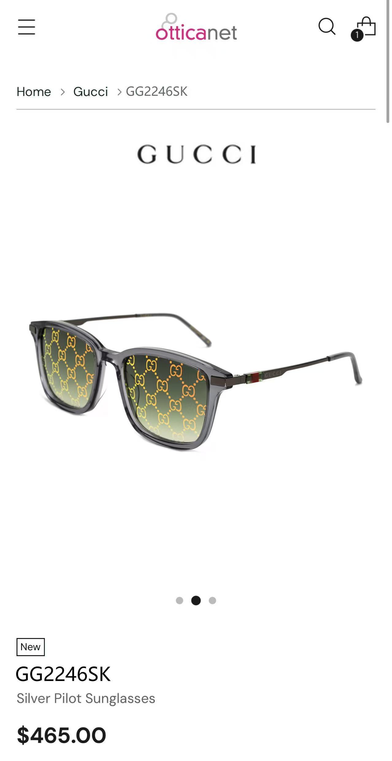 GUCC*🐝🐝🐝MODEL：GG2246SK 🐝🐝🐝SIZE:55口19-145🐝🐝🐝