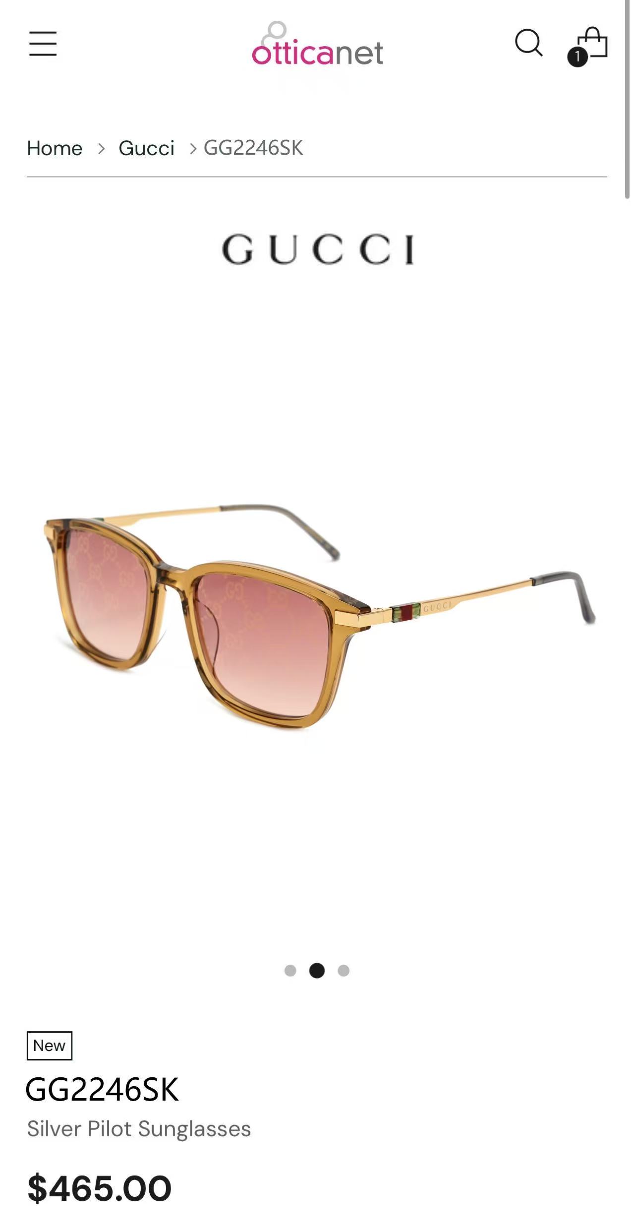 GUCC*🐝🐝🐝MODEL：GG2246SK 🐝🐝🐝SIZE:55口19-145🐝🐝🐝