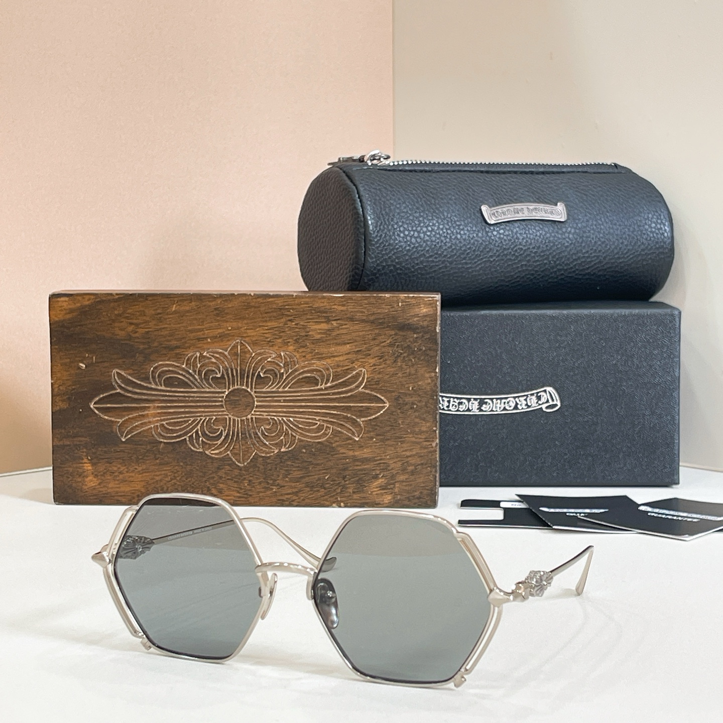 Chrome Heart*⚜️⚜️⚜️MODEL: CREAMED ⚜️⚜️⚜️SIZE：57口16-1