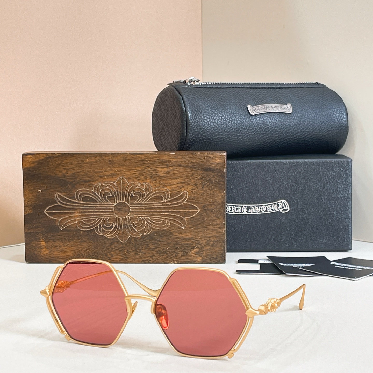 Chrome Heart*⚜️⚜️⚜️MODEL: CREAMED ⚜️⚜️⚜️SIZE：57口16-1