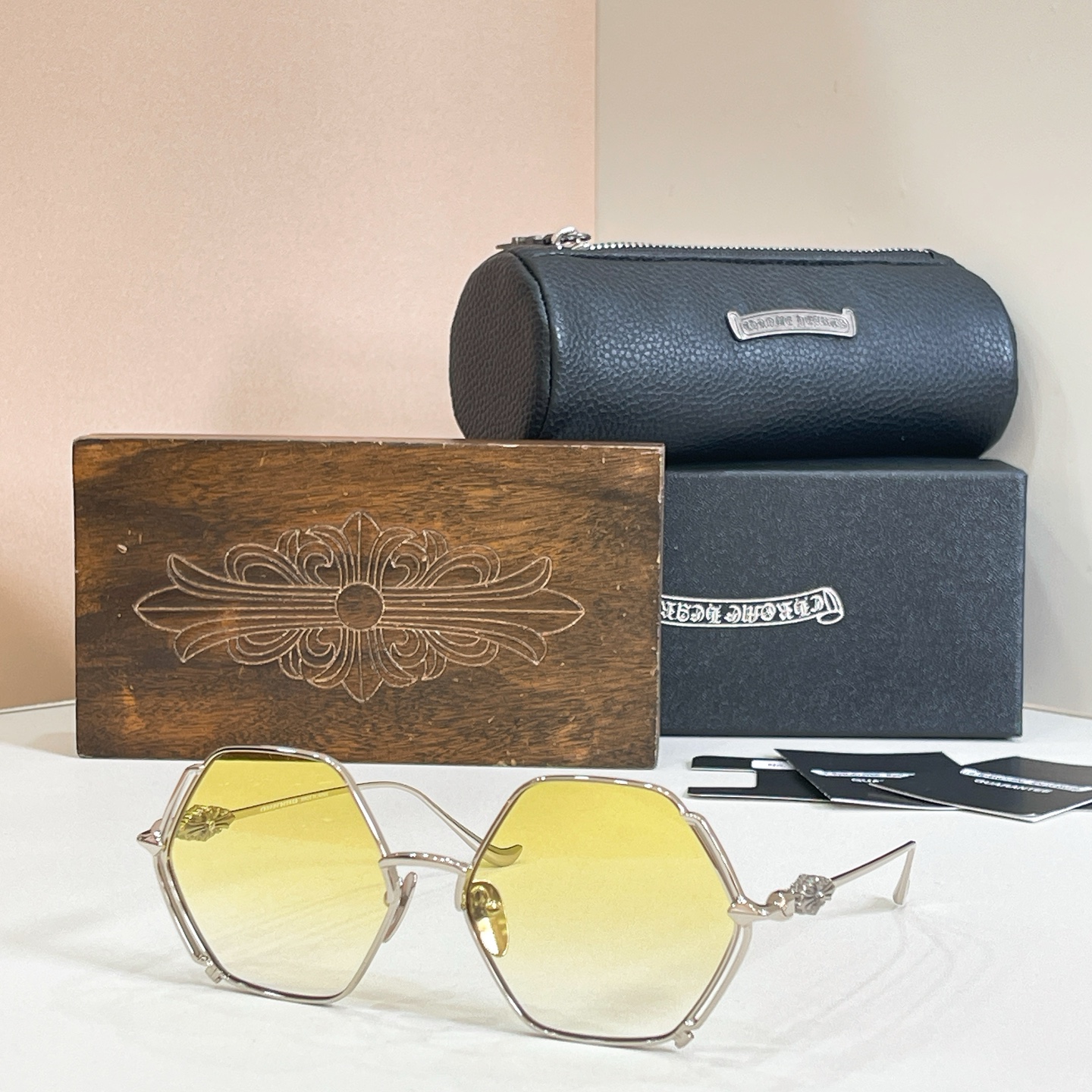 Chrome Heart*⚜️⚜️⚜️MODEL: CREAMED ⚜️⚜️⚜️SIZE：57口16-1