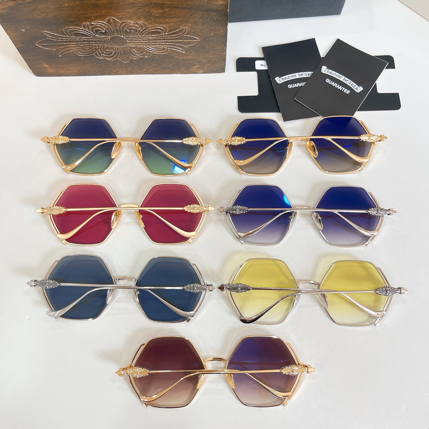 Chrome Heart*⚜️⚜️⚜️MODEL: CREAMED ⚜️⚜️⚜️SIZE：57口16-1