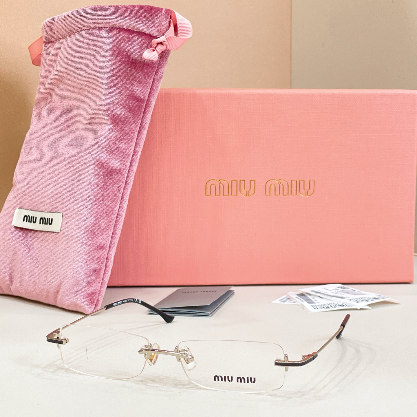 MIUMI*🎀🎀🎀MODEL：MU 02 🎀🎀🎀SIZE：53口16-135 🎀🎀🎀