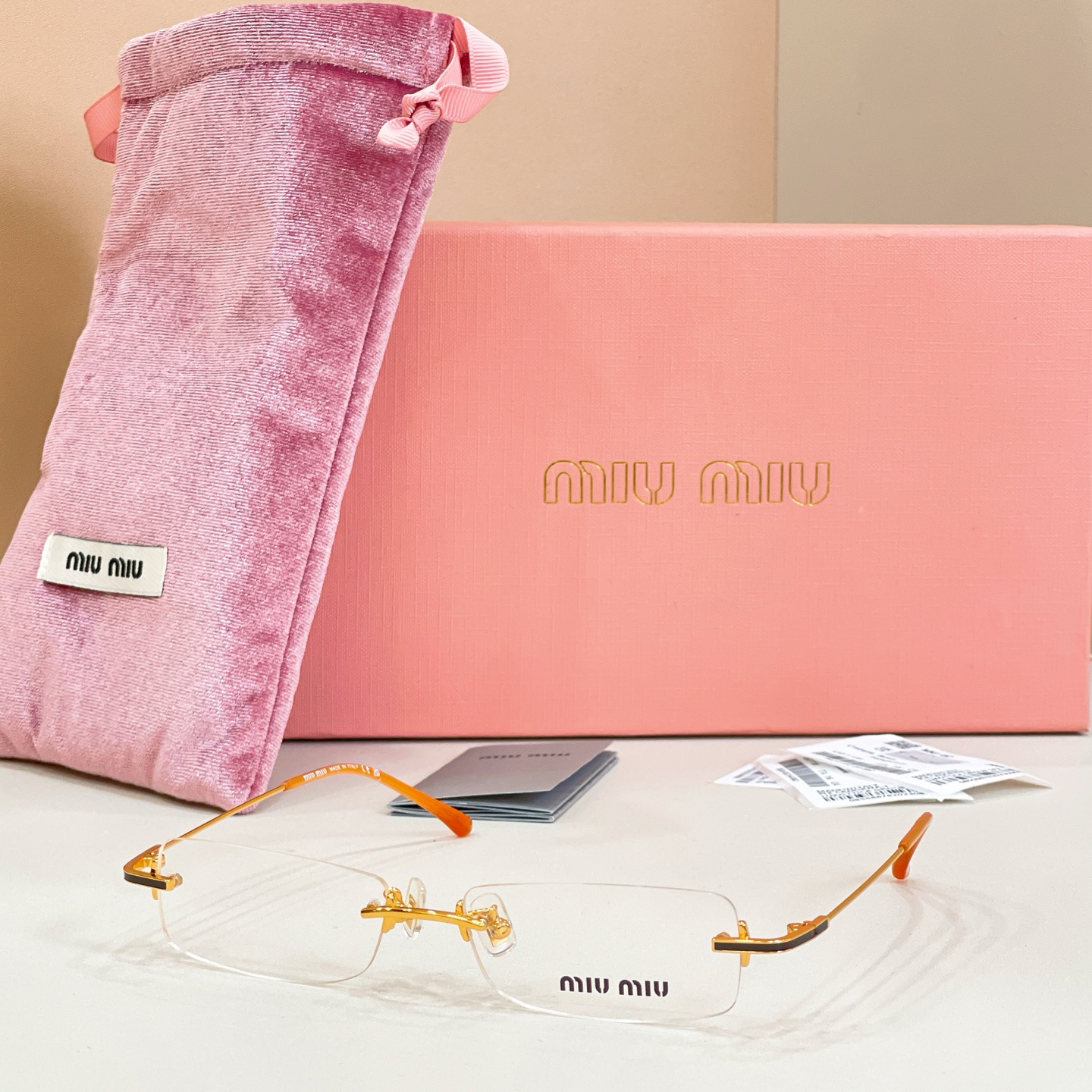 MIUMI*🎀🎀🎀MODEL：MU 02 🎀🎀🎀SIZE：53口16-135 🎀🎀🎀