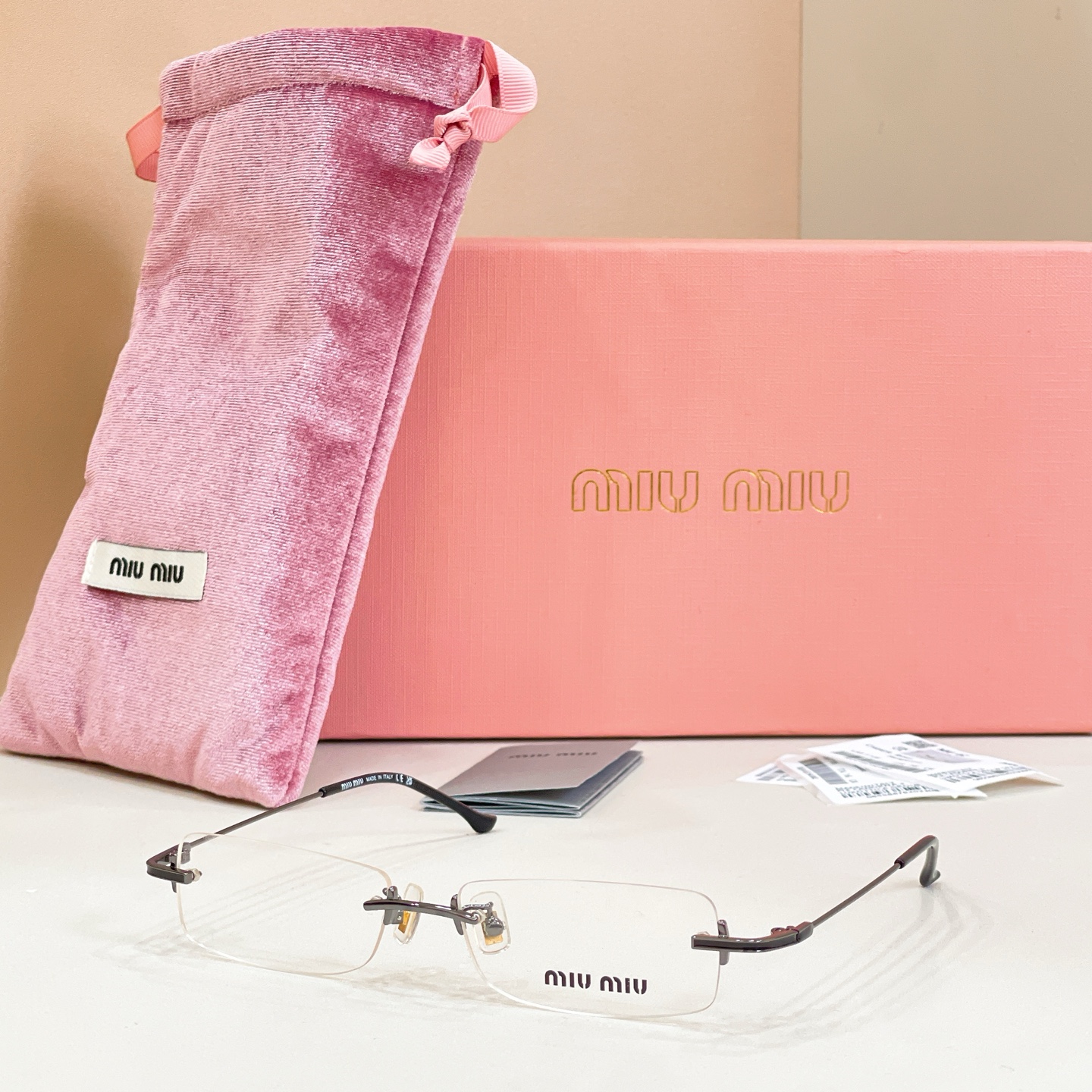 MIUMI*🎀🎀🎀MODEL：MU 02 🎀🎀🎀SIZE：53口16-135 🎀🎀🎀