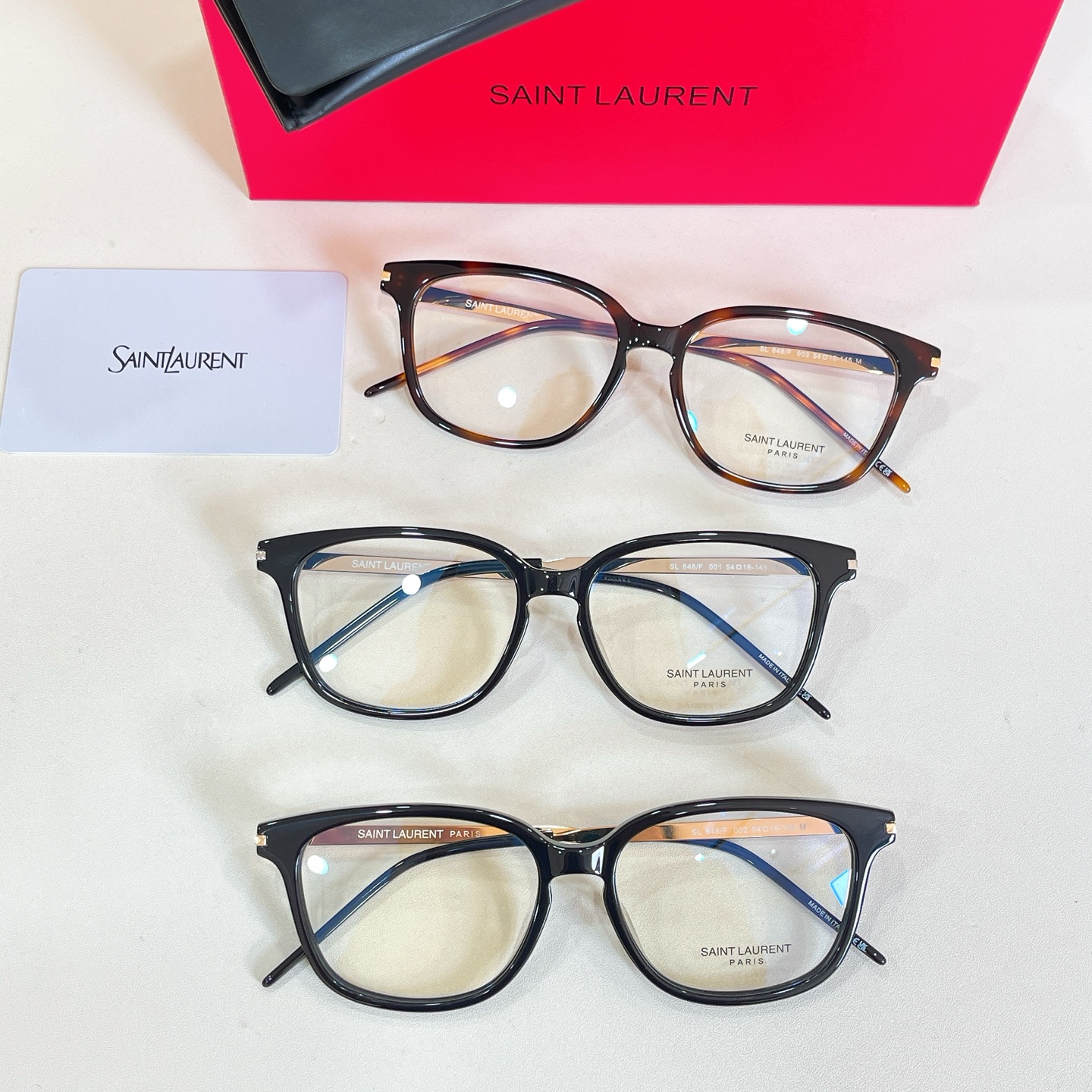 SAINT LAUREN*💫💫💫MODEL：SL648 💫💫💫SIZE：54口16-145💫💫💫～