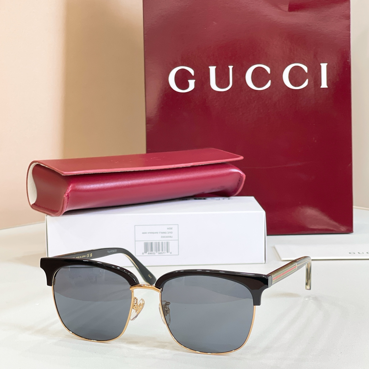 GUCC*🐝🐝🐝MODEL：GG0382S 🐝🐝🐝SIZE:56口18-145🐝🐝🐝～