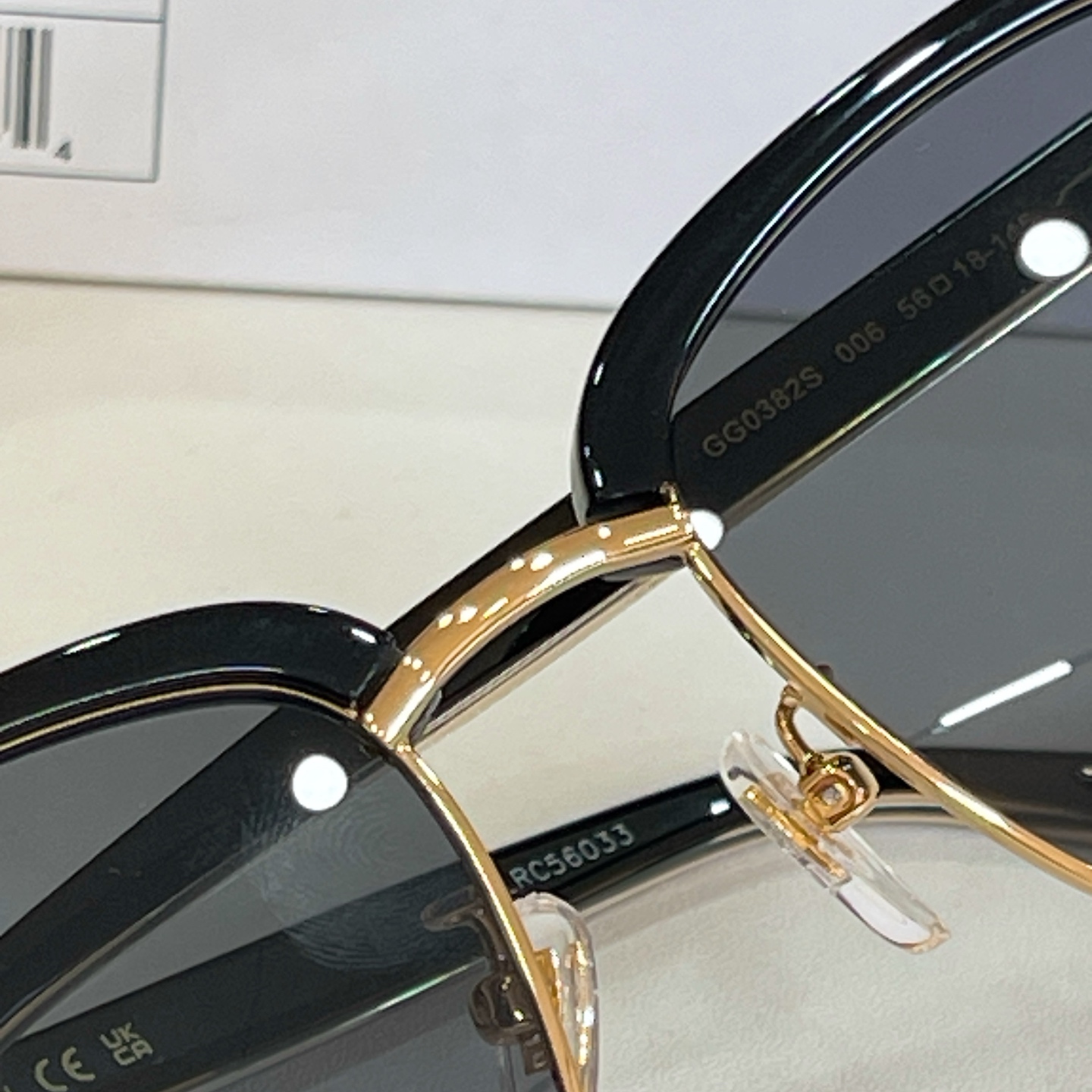 GUCC*🐝🐝🐝MODEL：GG0382S 🐝🐝🐝SIZE:56口18-145🐝🐝🐝～