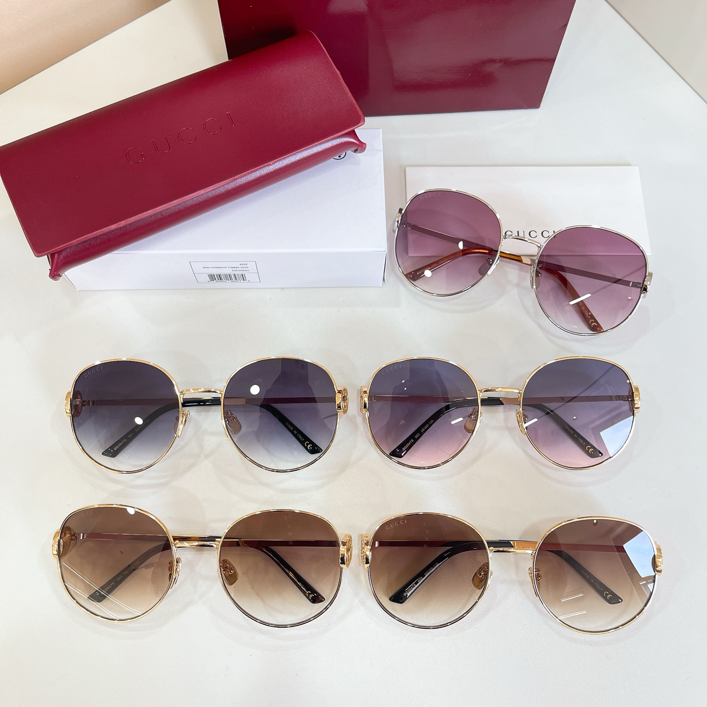 GUCC*🐝🐝🐝MODEL：GG2047S 🐝🐝🐝SIZE:58口20-135 🐝🐝🐝～