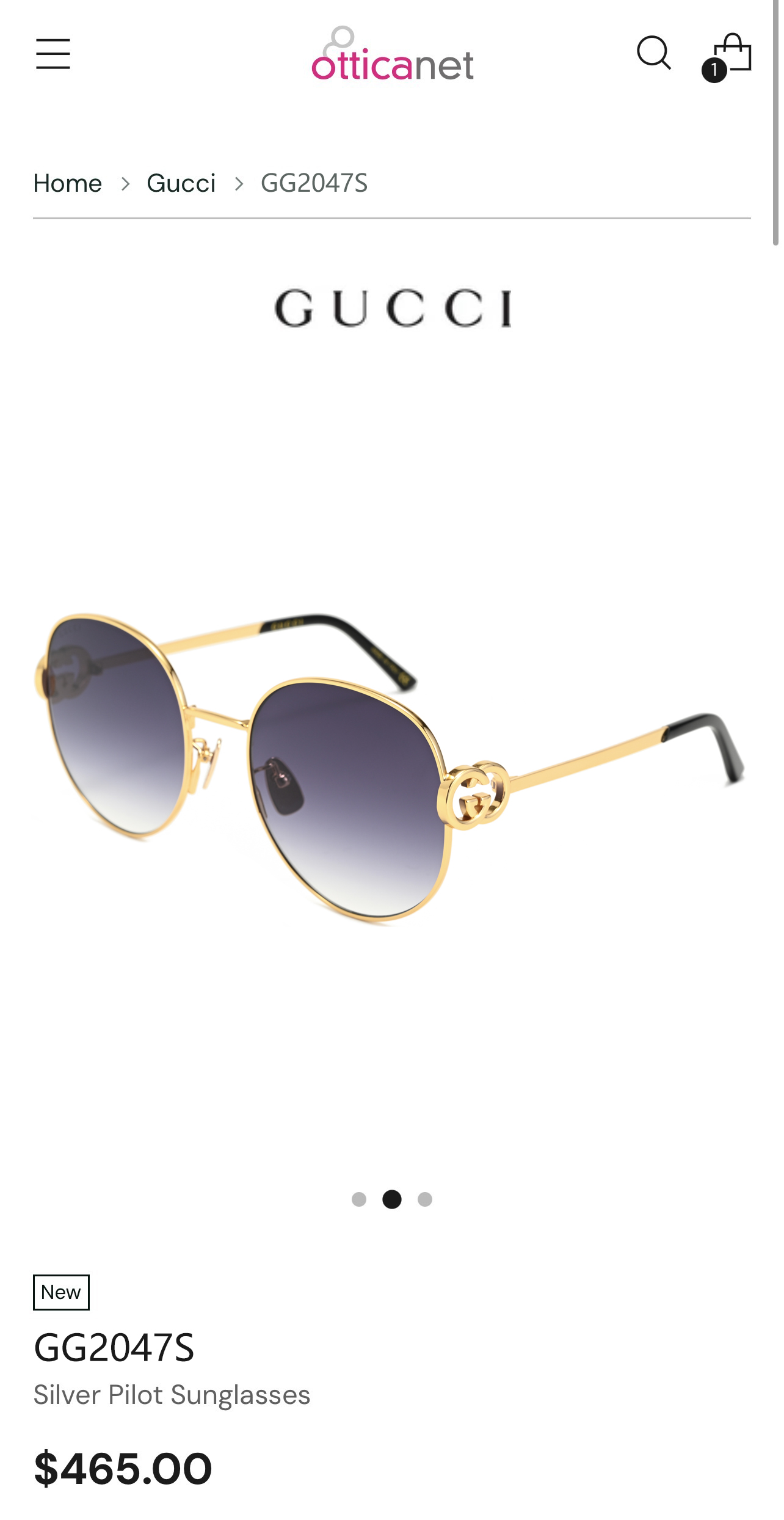 GUCC*🐝🐝🐝MODEL：GG2047S 🐝🐝🐝SIZE:58口20-135 🐝🐝🐝～