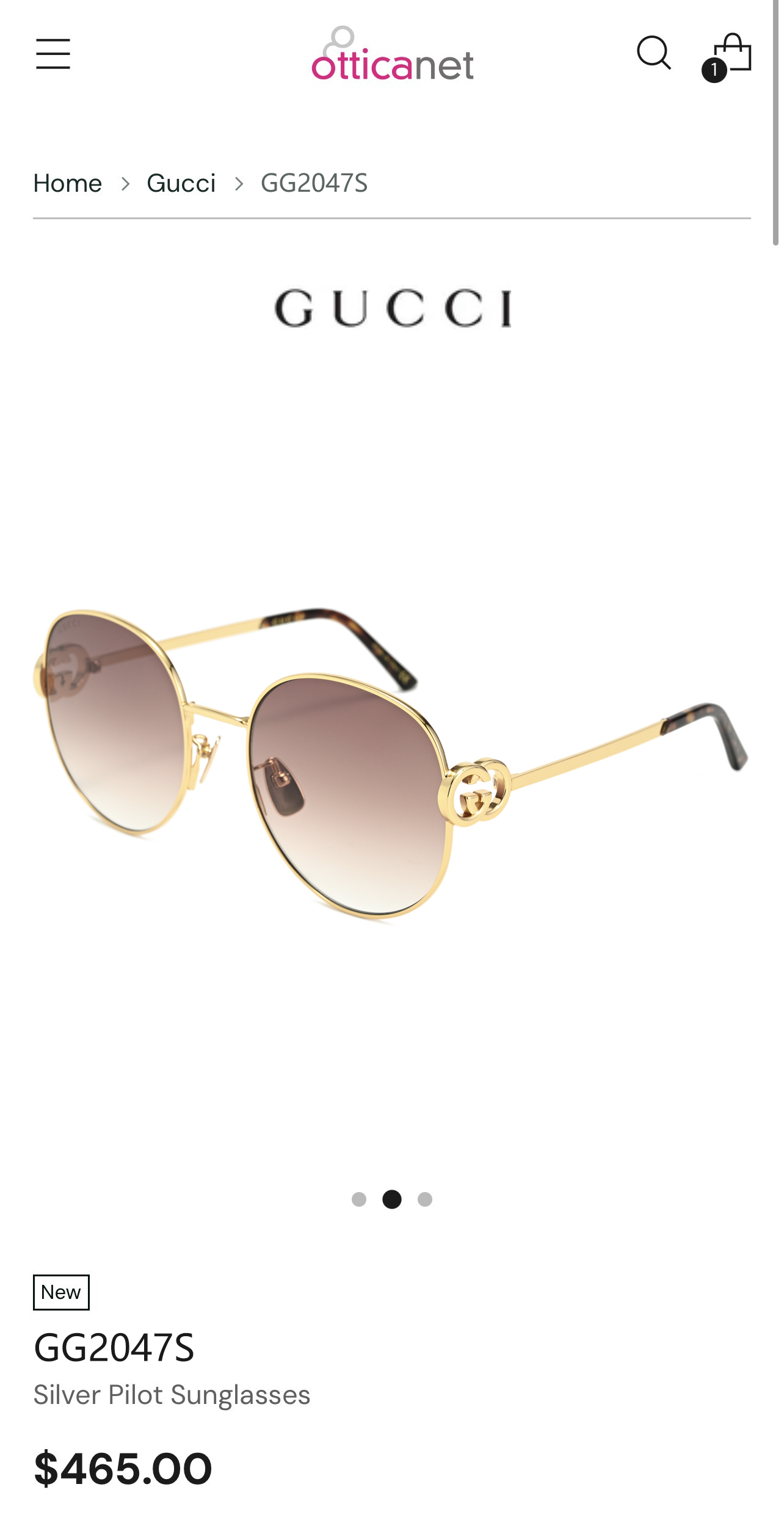 GUCC*🐝🐝🐝MODEL：GG2047S 🐝🐝🐝SIZE:58口20-135 🐝🐝🐝～