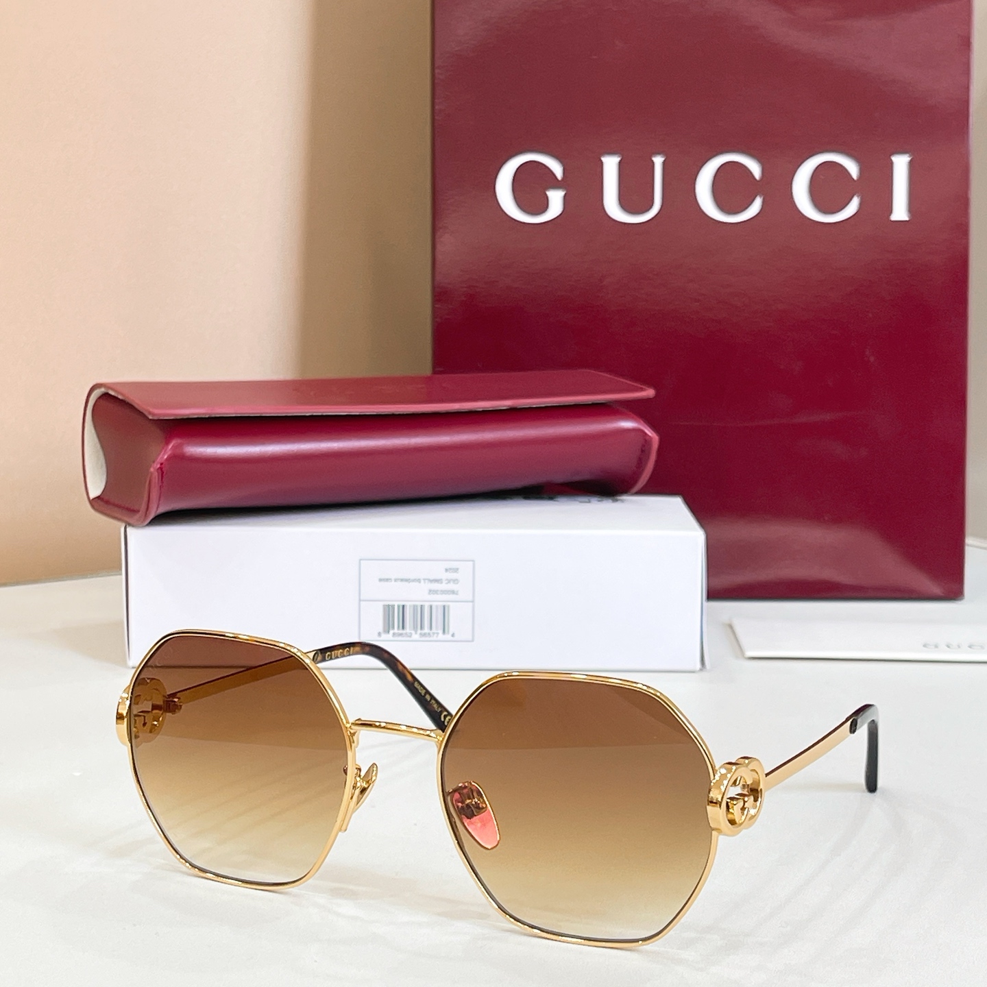 GUCC*🐝🐝🐝MODEL：GG2046S 🐝🐝🐝SIZE:58口20-135 🐝🐝🐝～