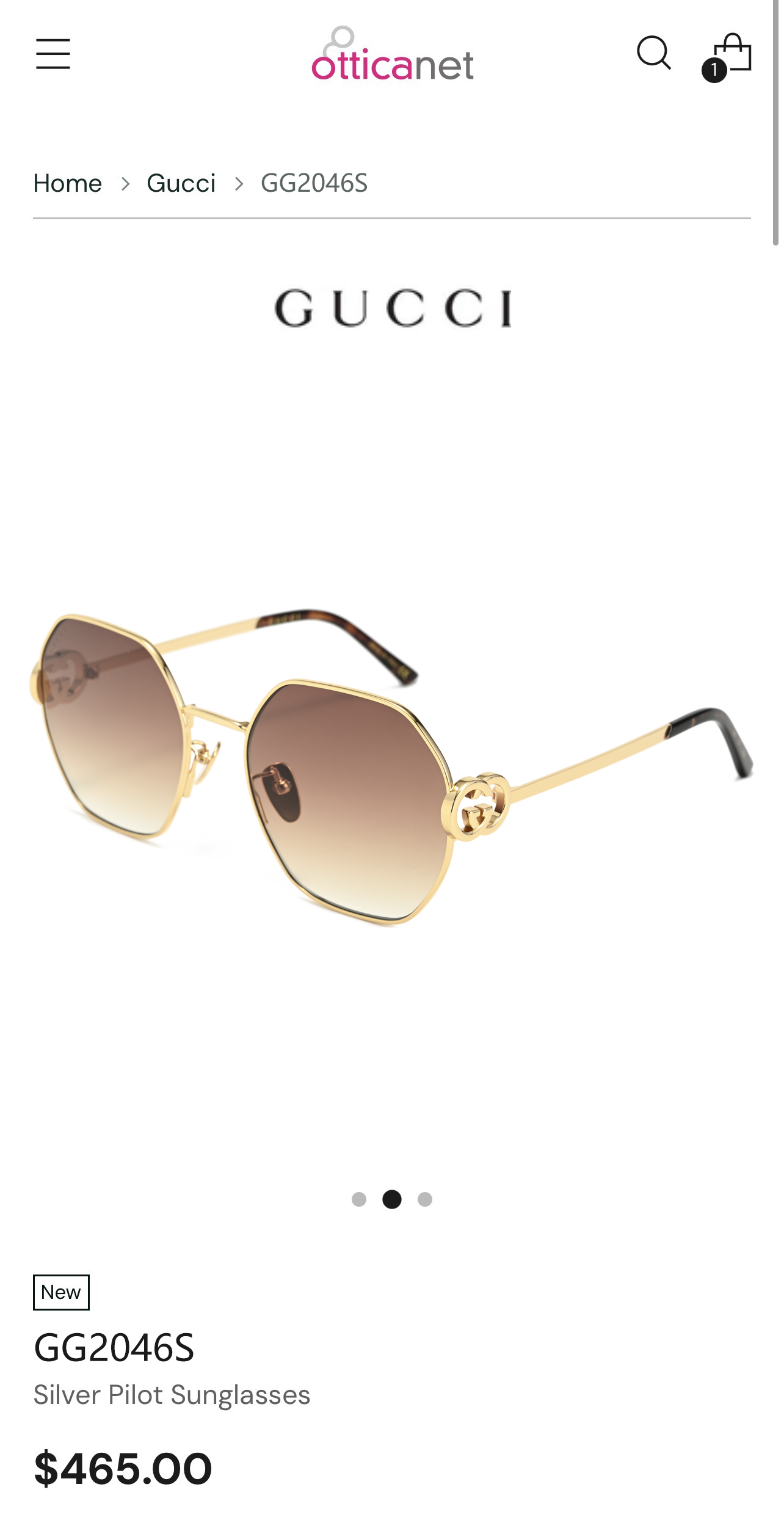 GUCC*🐝🐝🐝MODEL：GG2046S 🐝🐝🐝SIZE:58口20-135 🐝🐝🐝～