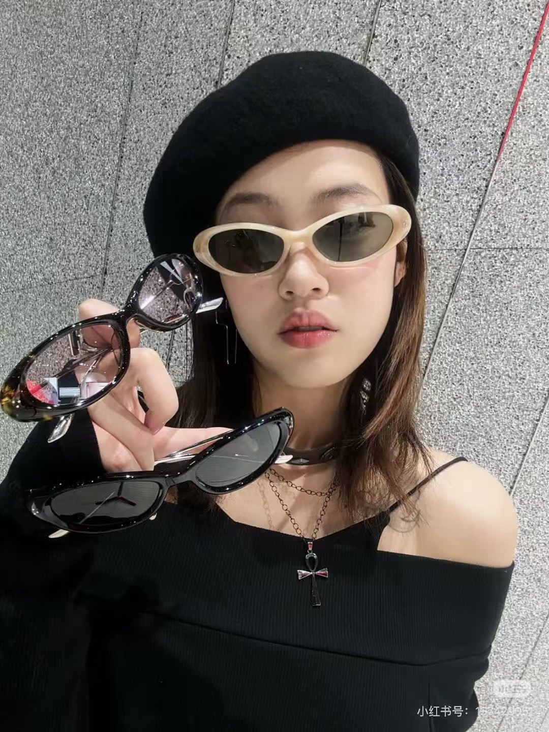 GENTLE MONSTE*🐼🐼🐼MODEL：ORA🐼🐼🐼SIZE:55口19-138🐼🐼